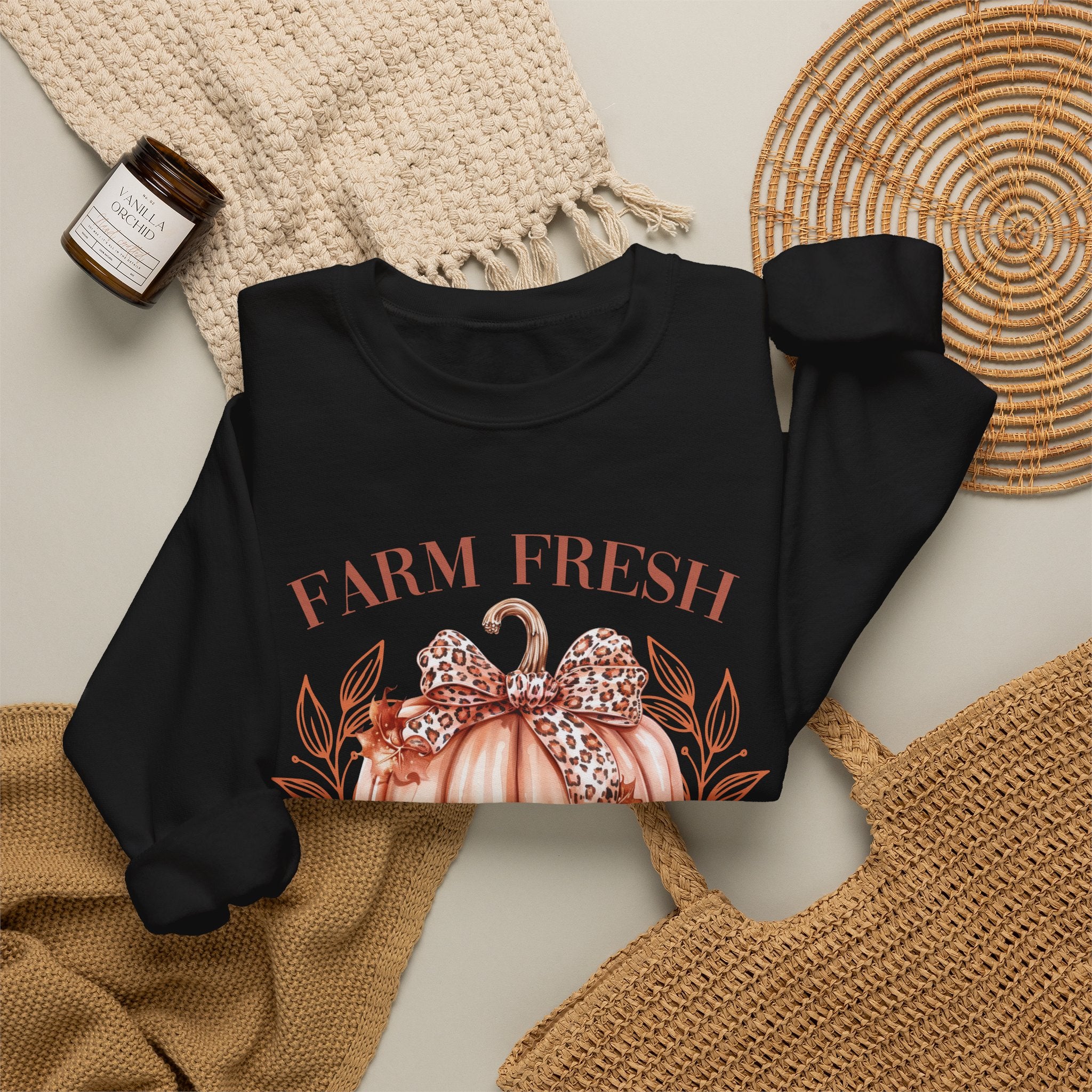 Farm Fresh Pumpkins Sweatshirt - Gildan