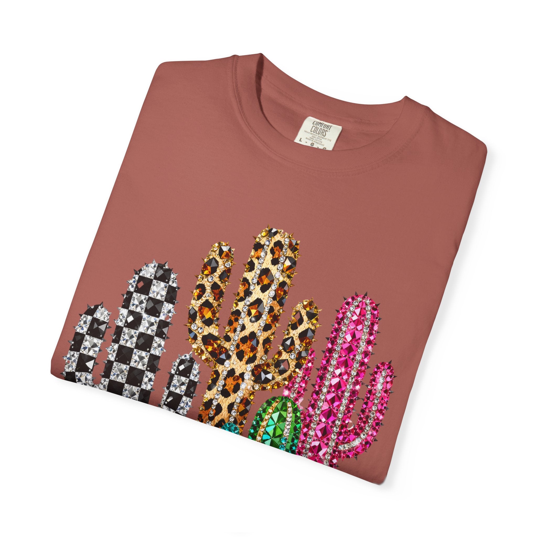 The Jeweled Cactus Tee - Comfort Colors