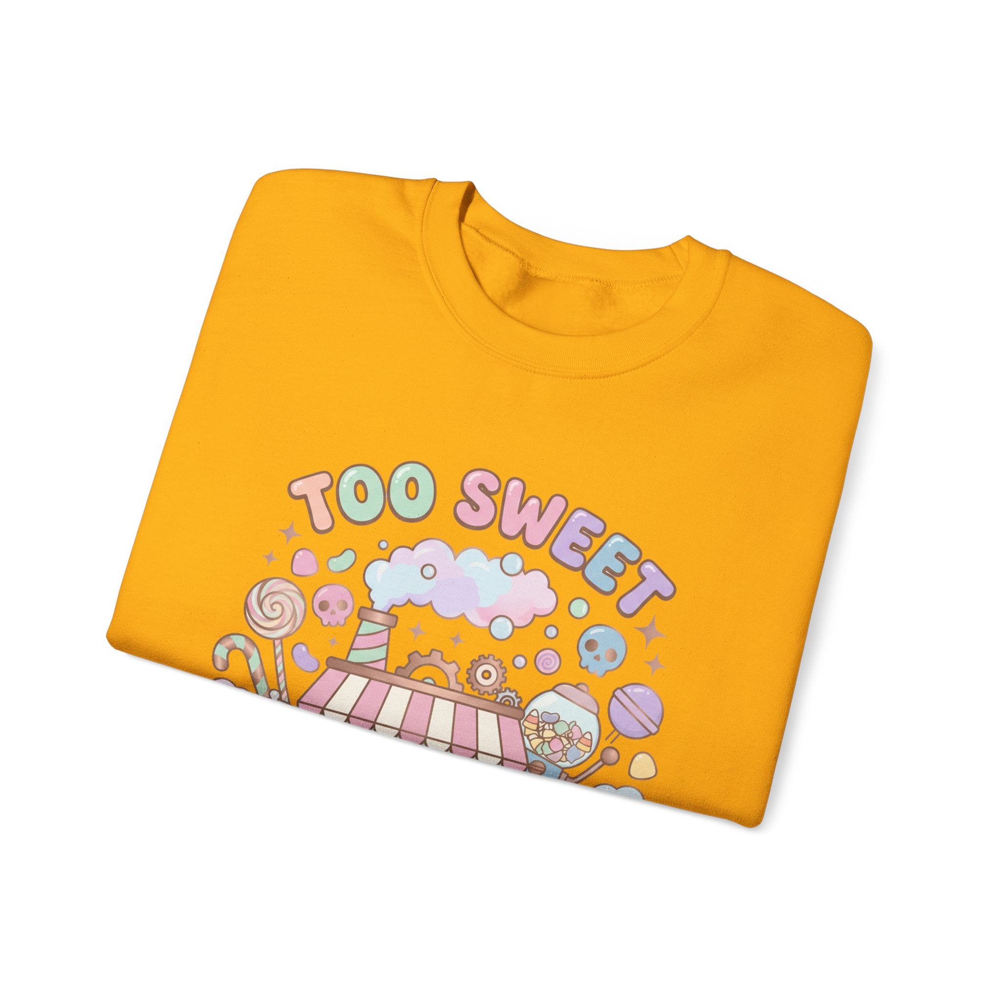 Too Sweet To Be Spooky Sweatshirt - Gildan