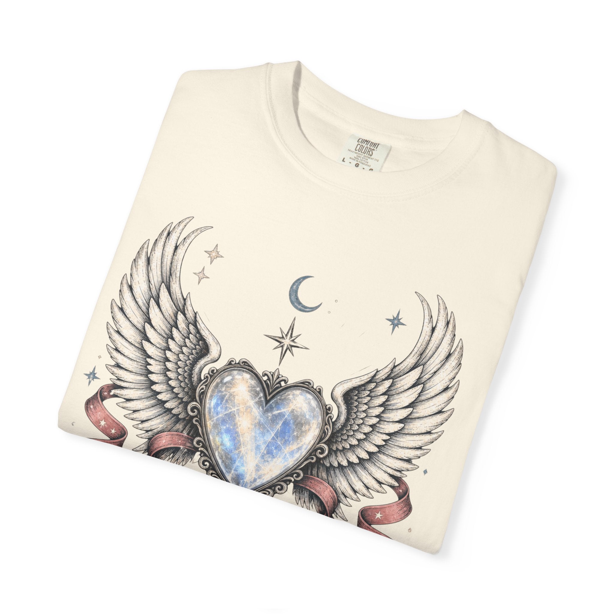 Soft Heart Strong Wings Tee - Comfort Colors