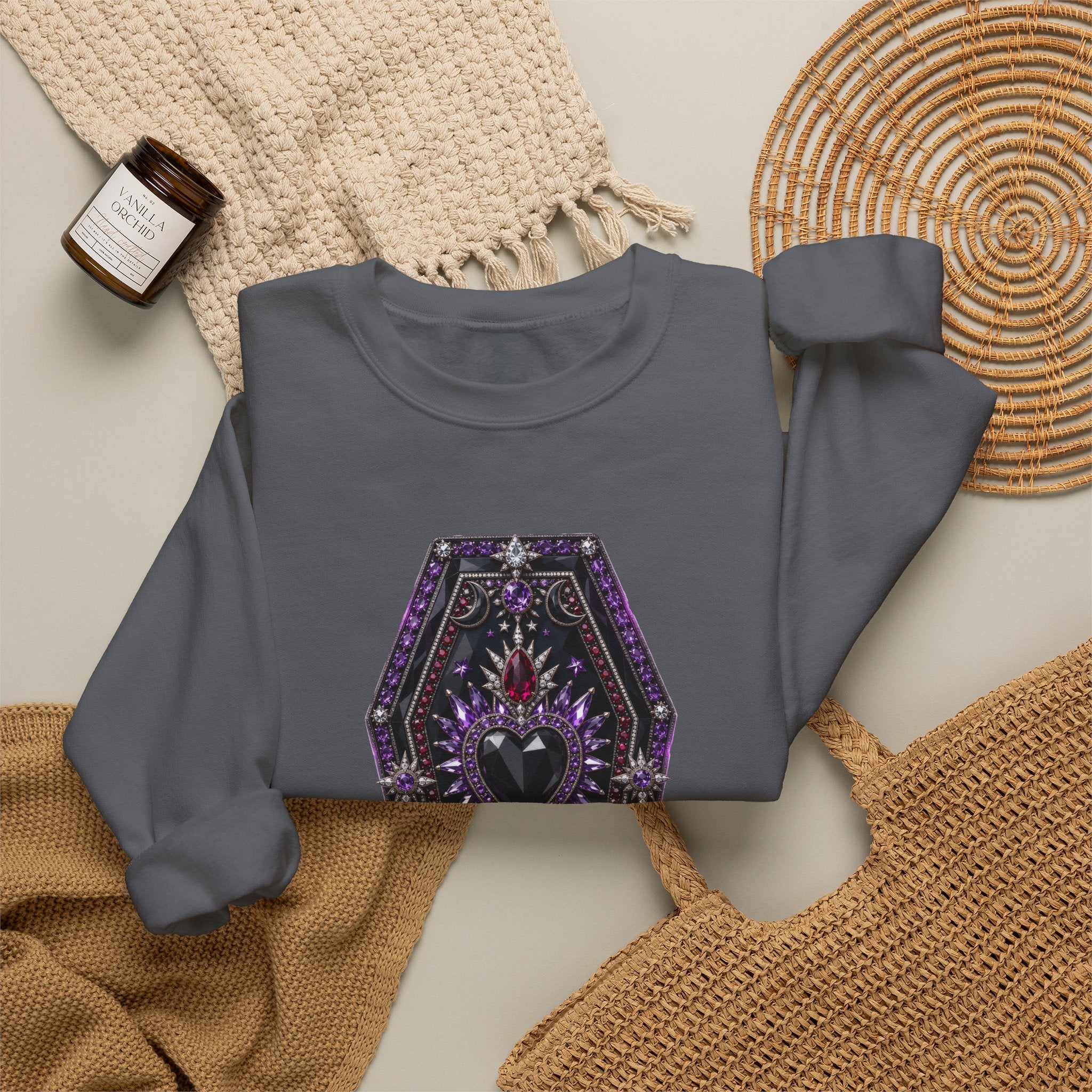 The Jeweled Crypt Sweatshirt - Gildan