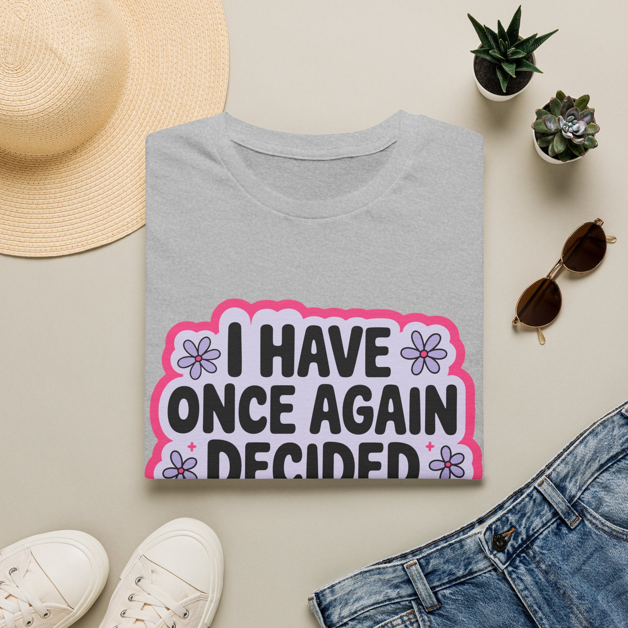 Decided To Be Difficult Tee - Gildan