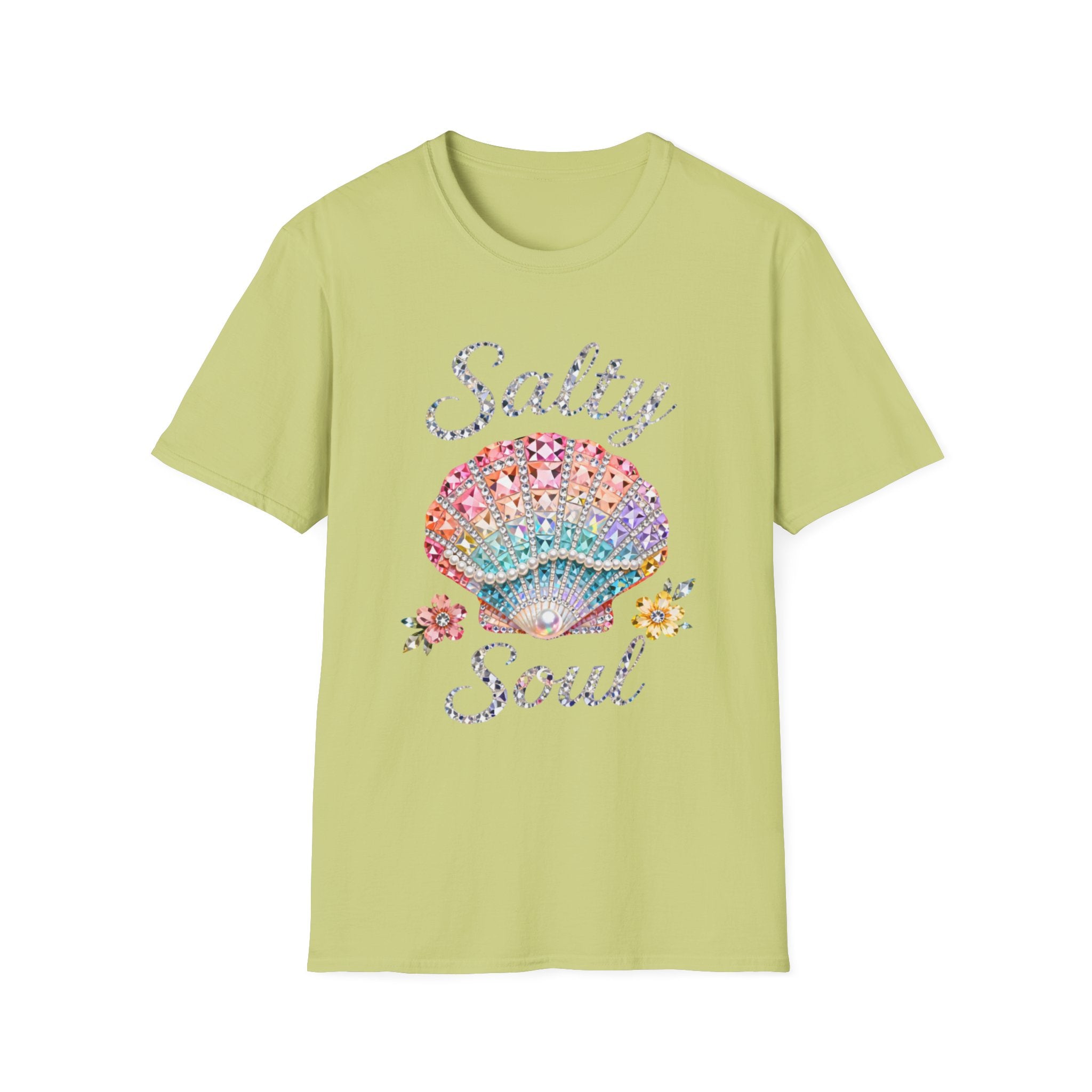 Salty Soul Jewel Tee - Gildan