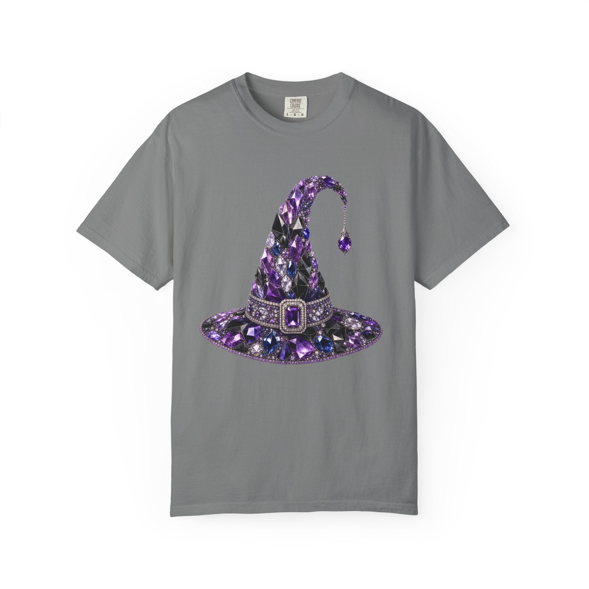 Jeweled Witches Hat Tee - Comfort Colors