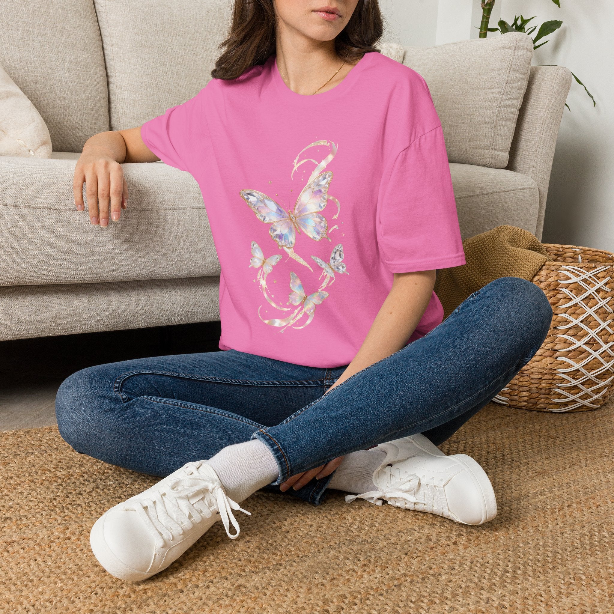 Halo Butterfly Tee - Gildan