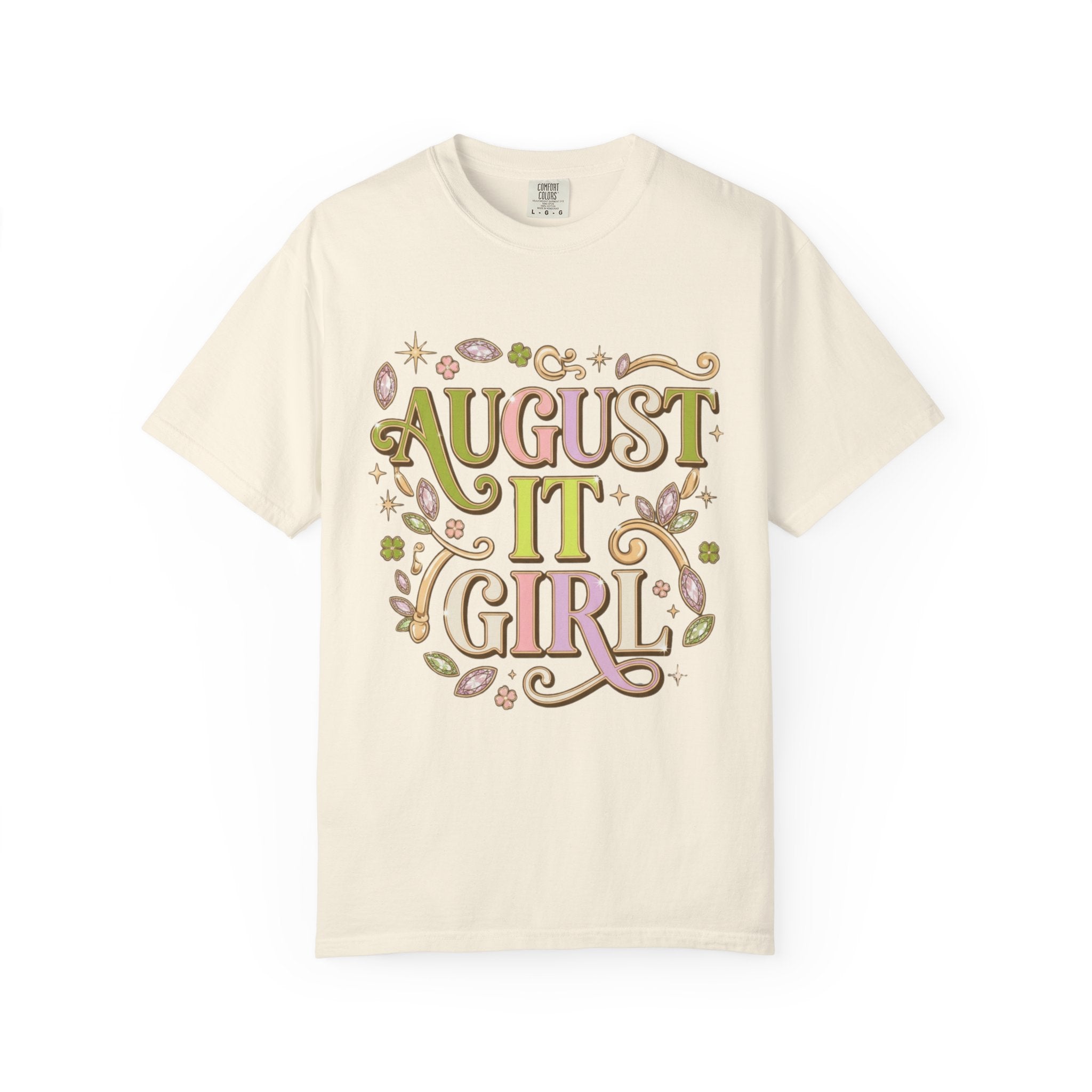August It Girl Tee - Comfort Colors
