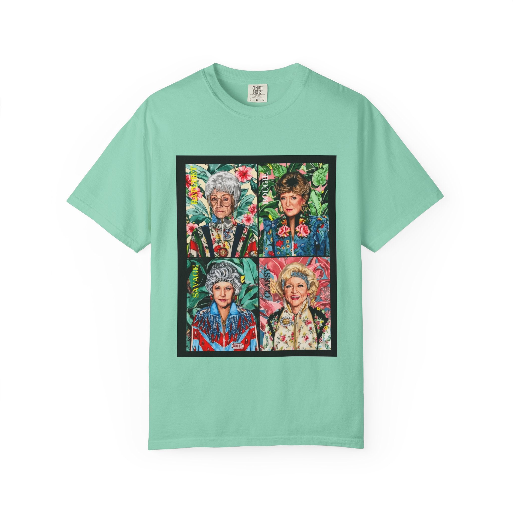 Golden Baddies Tee- Comfort Colors