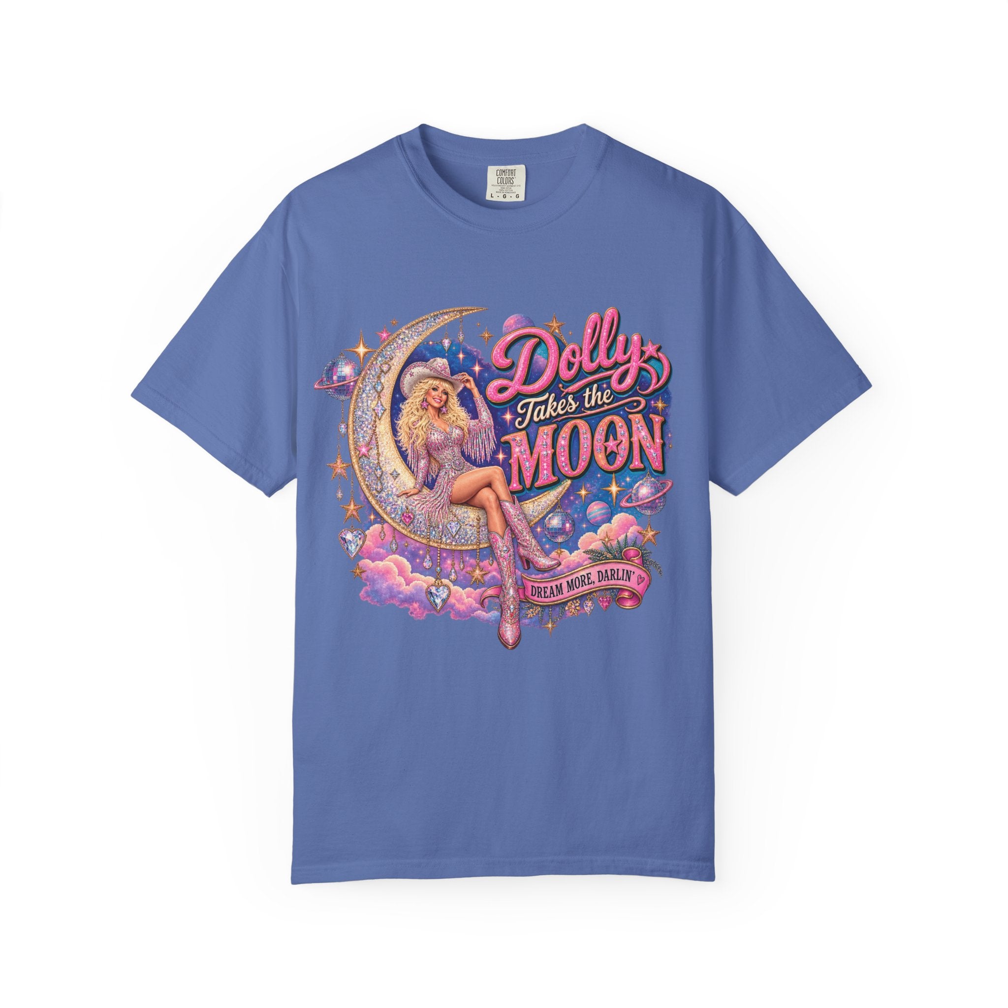 Dolly Takes The Moon Tee