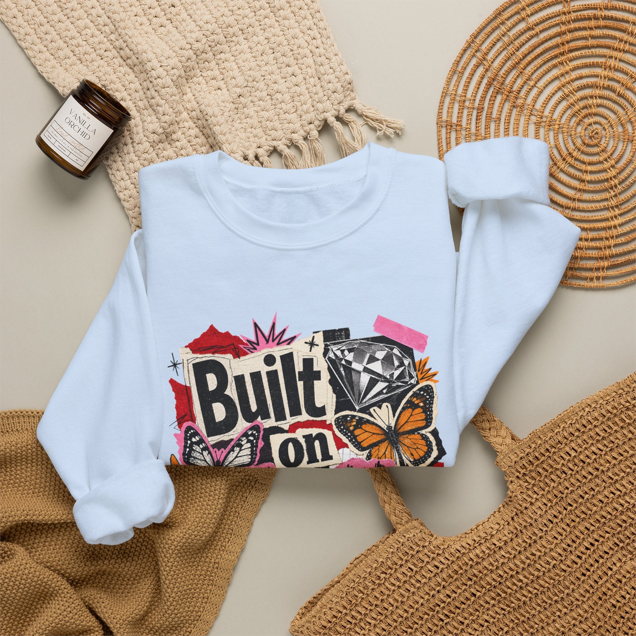 Built on Sparkle Sweatshirt - Gildan