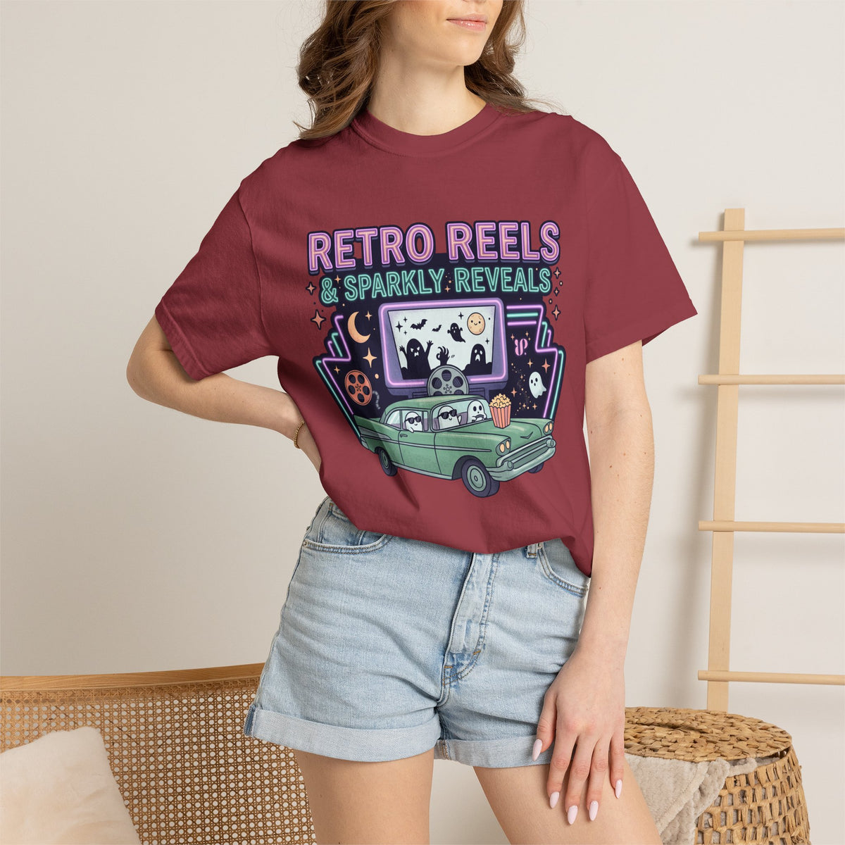 Retro Reels Tee - Comfort Colors