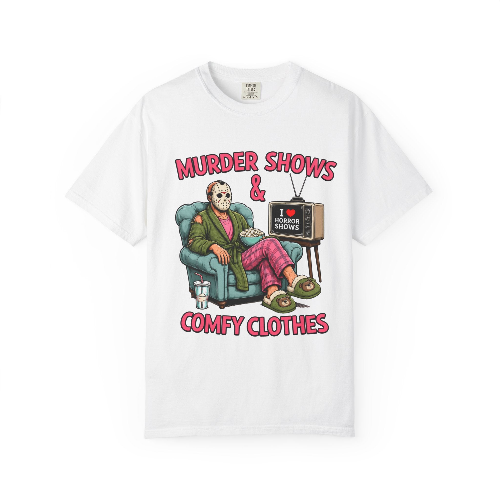 Murder Shows and Comfy Clothes T-shirt - Comfort colors