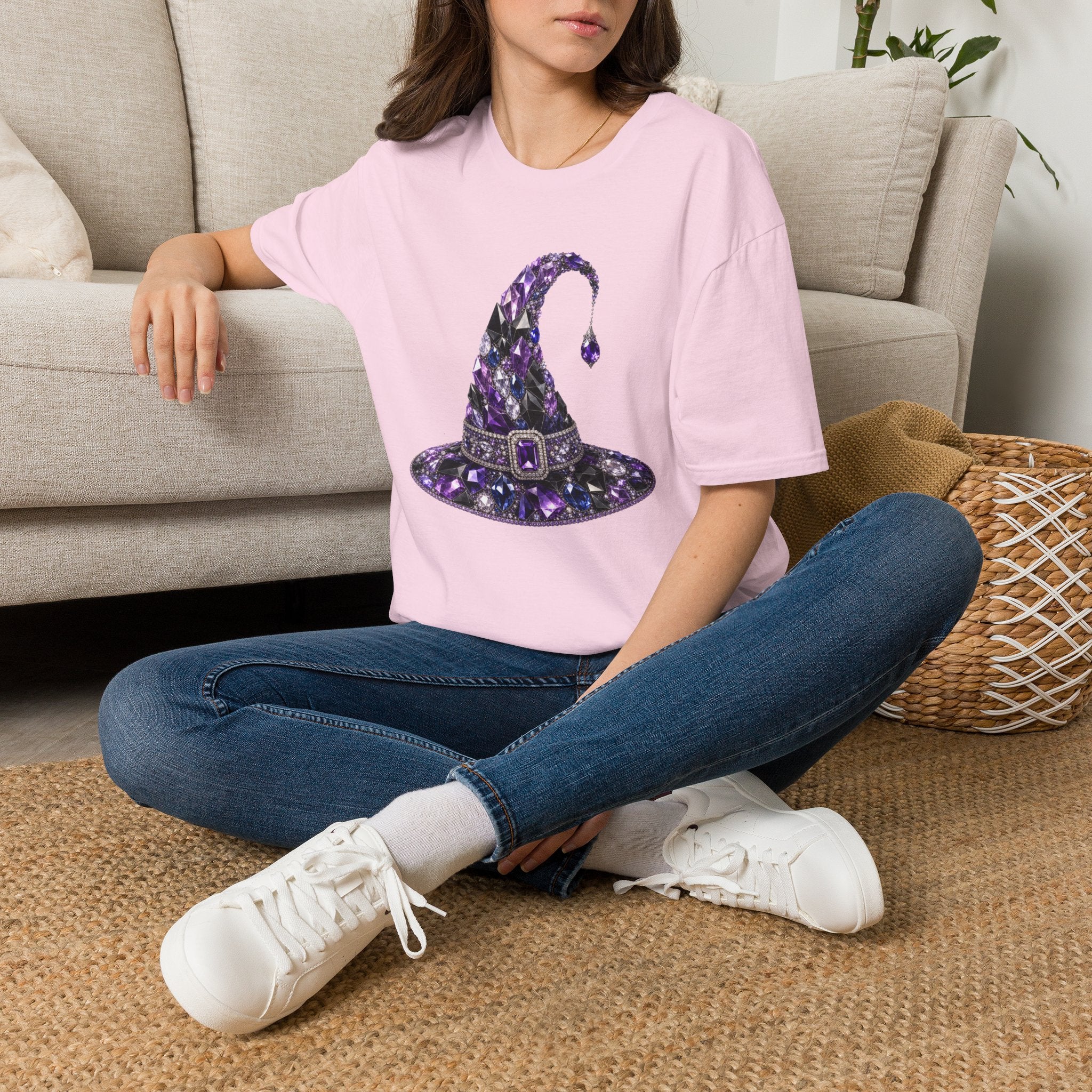 The Jeweled Witches Hat Tee - Gildan