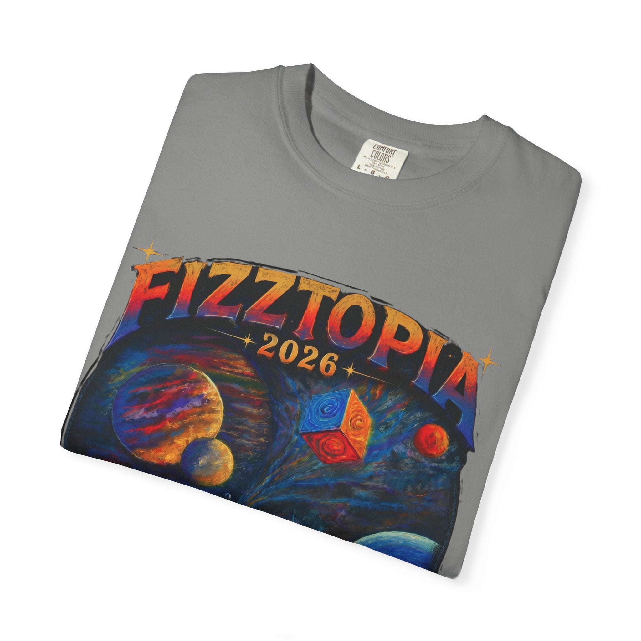 Daddy Ring Bomb's Fizztopia Galaxy Shirt - Comfort Colors