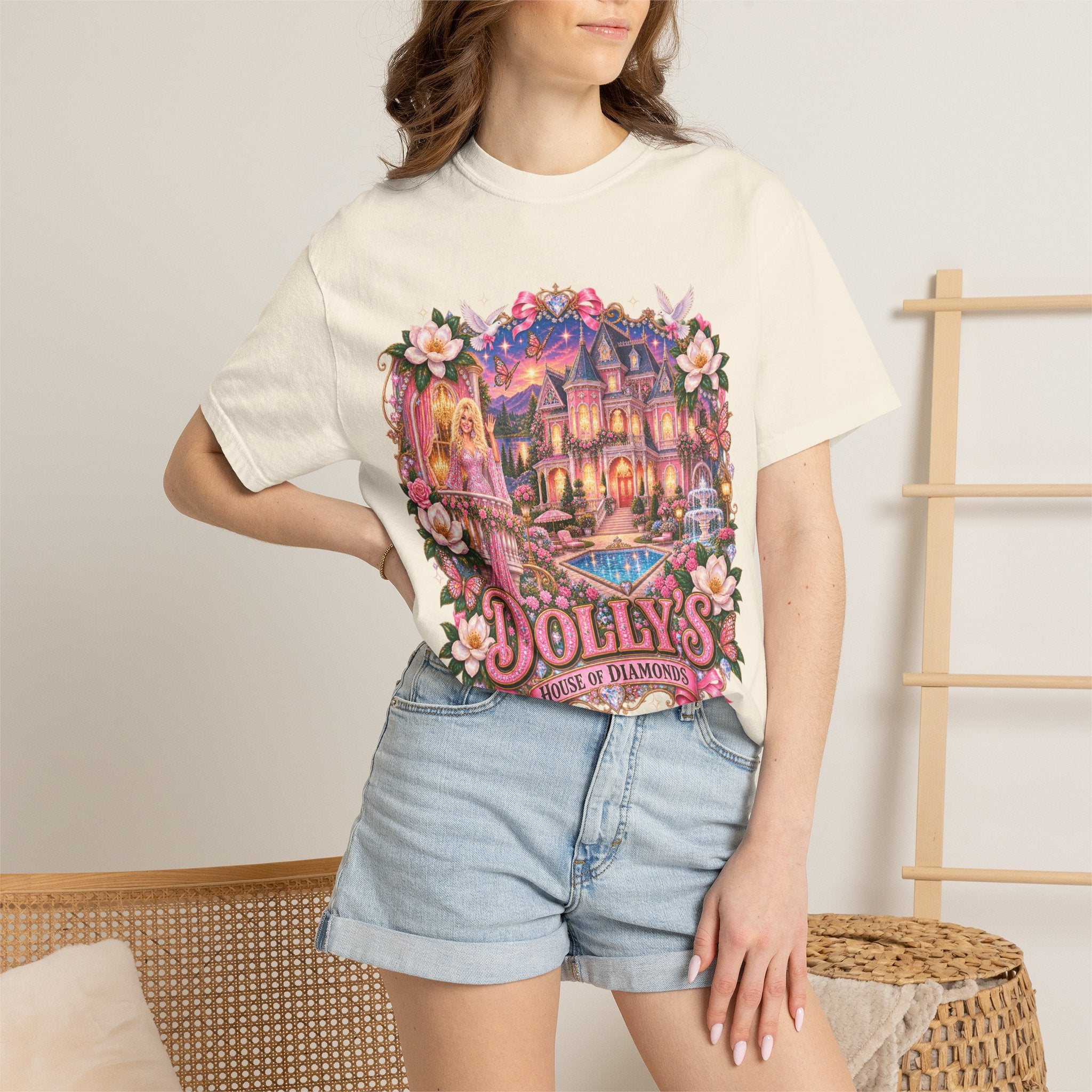 Dolly's House of Diamonds Tee