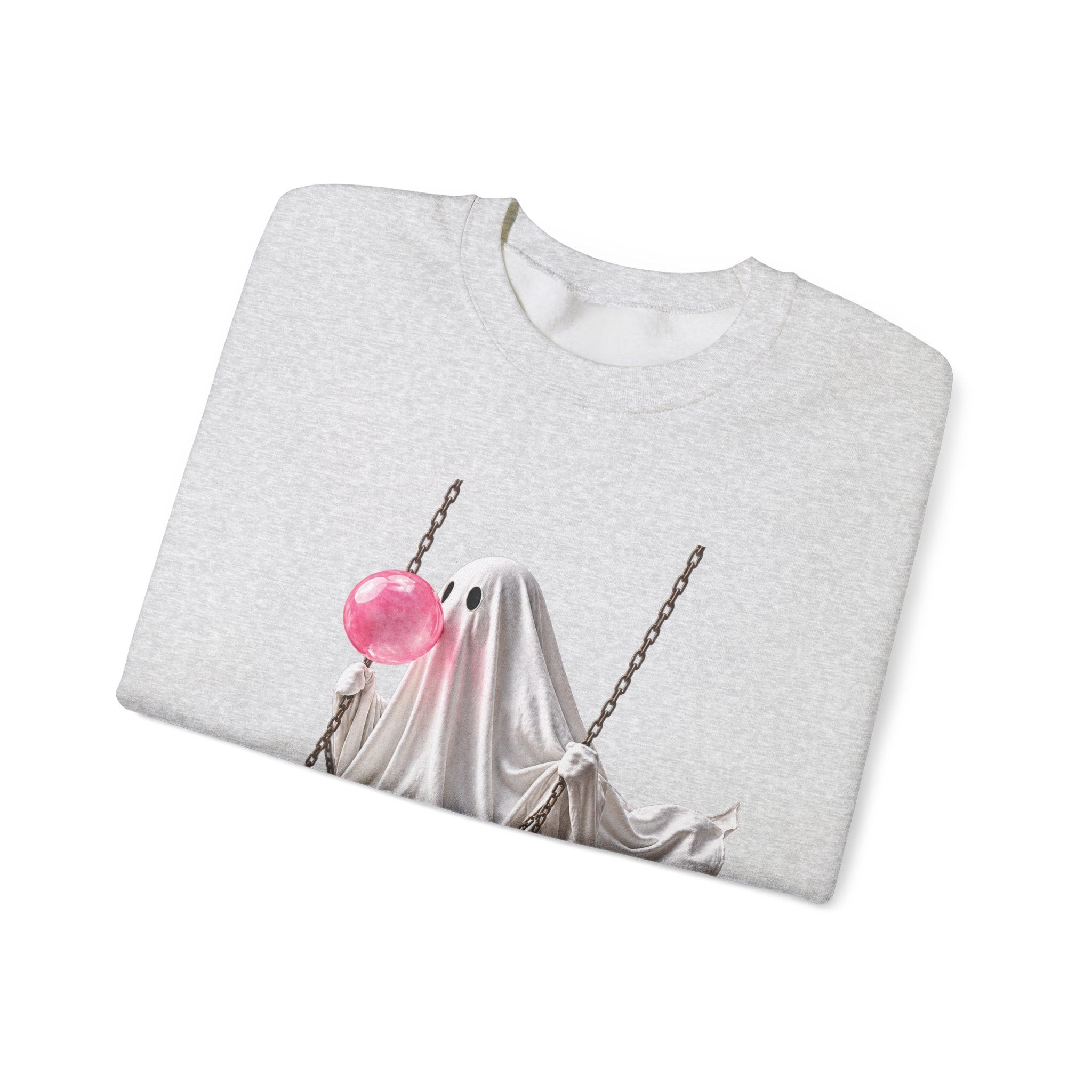 Bubblegum Ghost Sweatshirt - Gildan