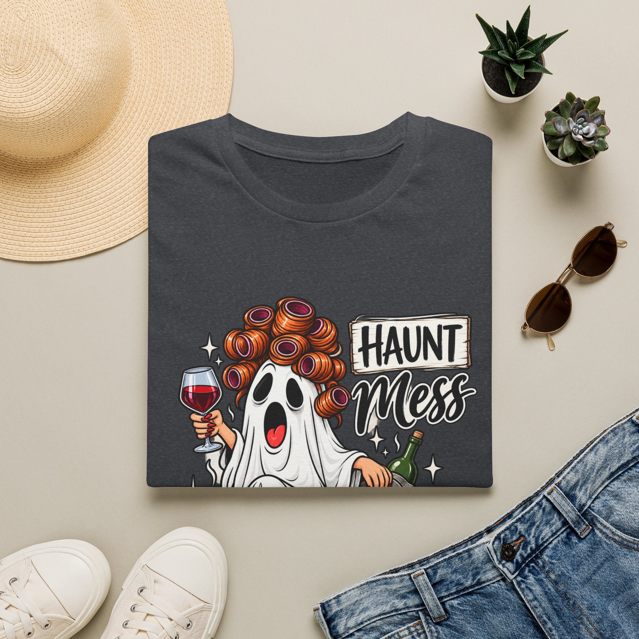 Haunt Mess Tee - Gildan