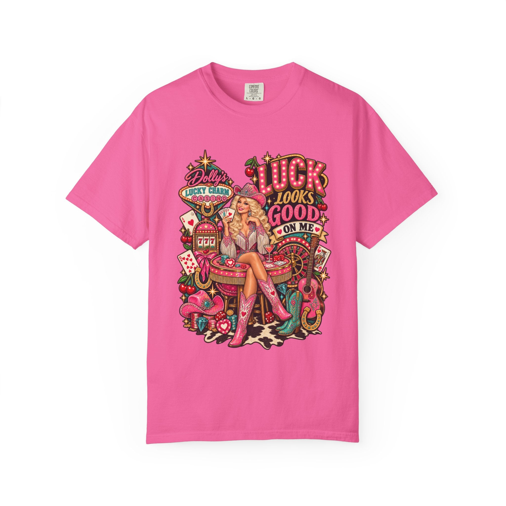 Dolly's Lucky Charm Casino Tee
