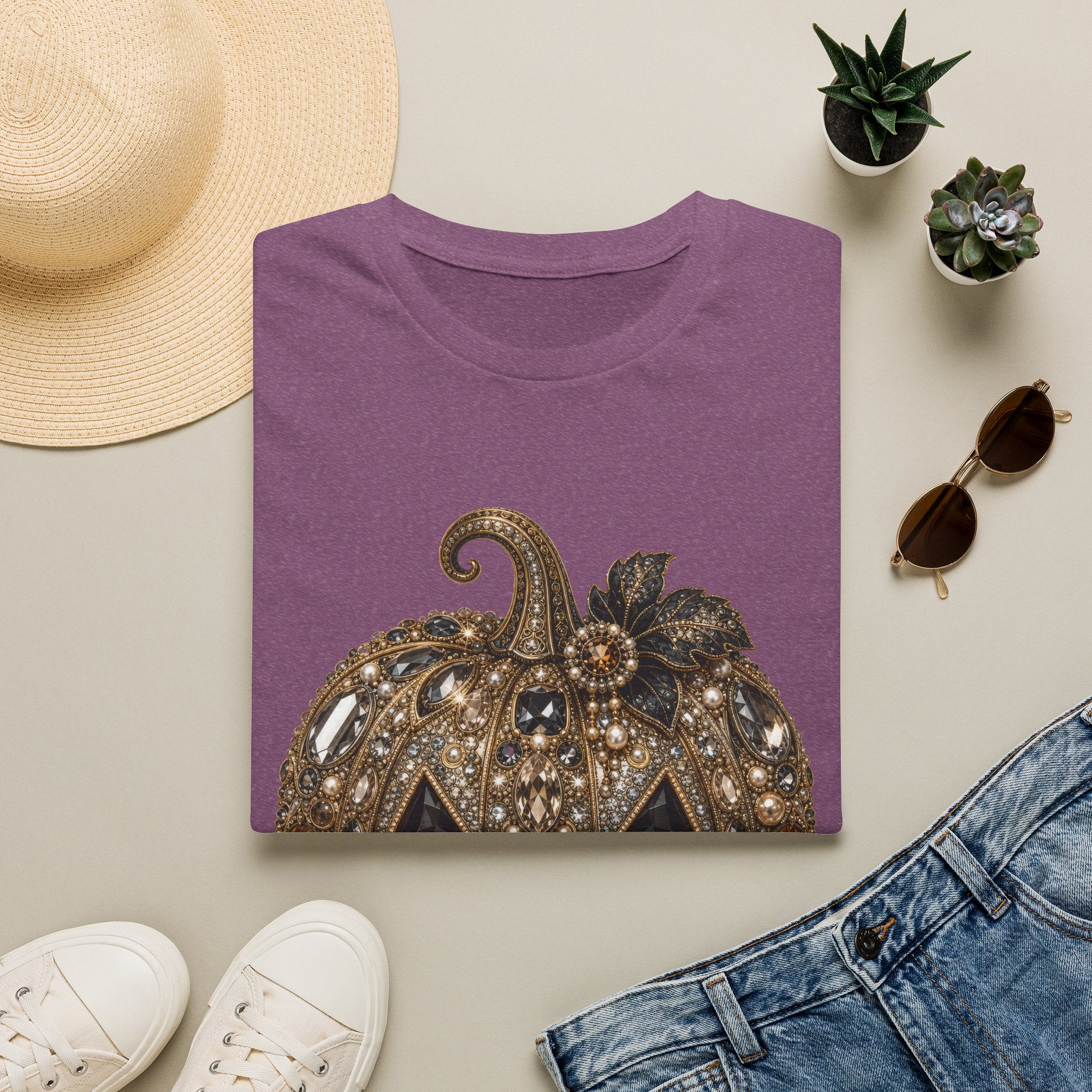 The Jeweled Pumpkin Tee - Gildan