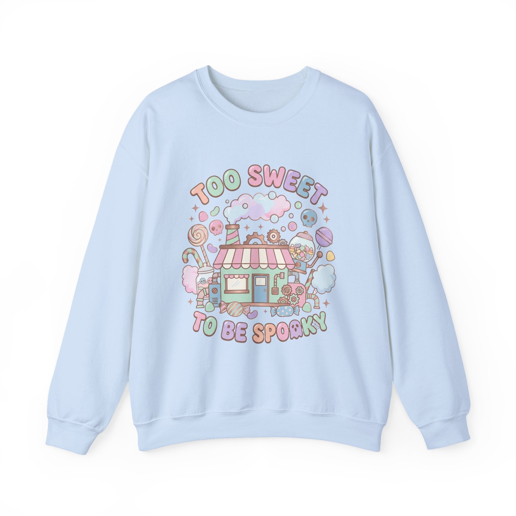 Too Sweet To Be Spooky Sweatshirt - Gildan