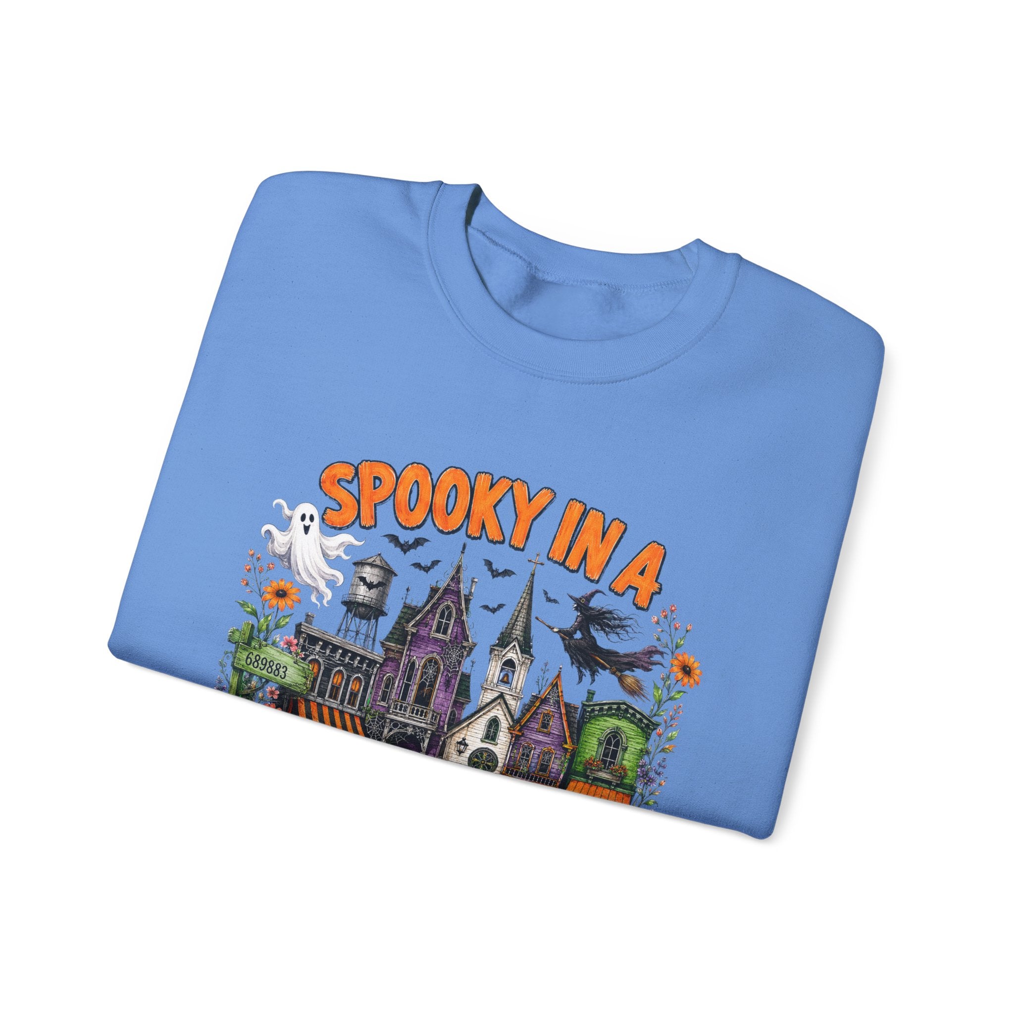 Spooky In A Smalltown Sweatshirt - Gildan