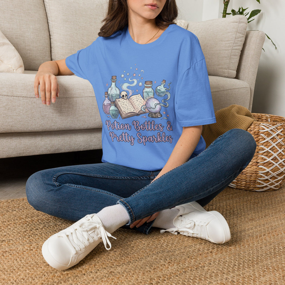 Potion Bottles and Pretty Sparkles Tee - Gildan