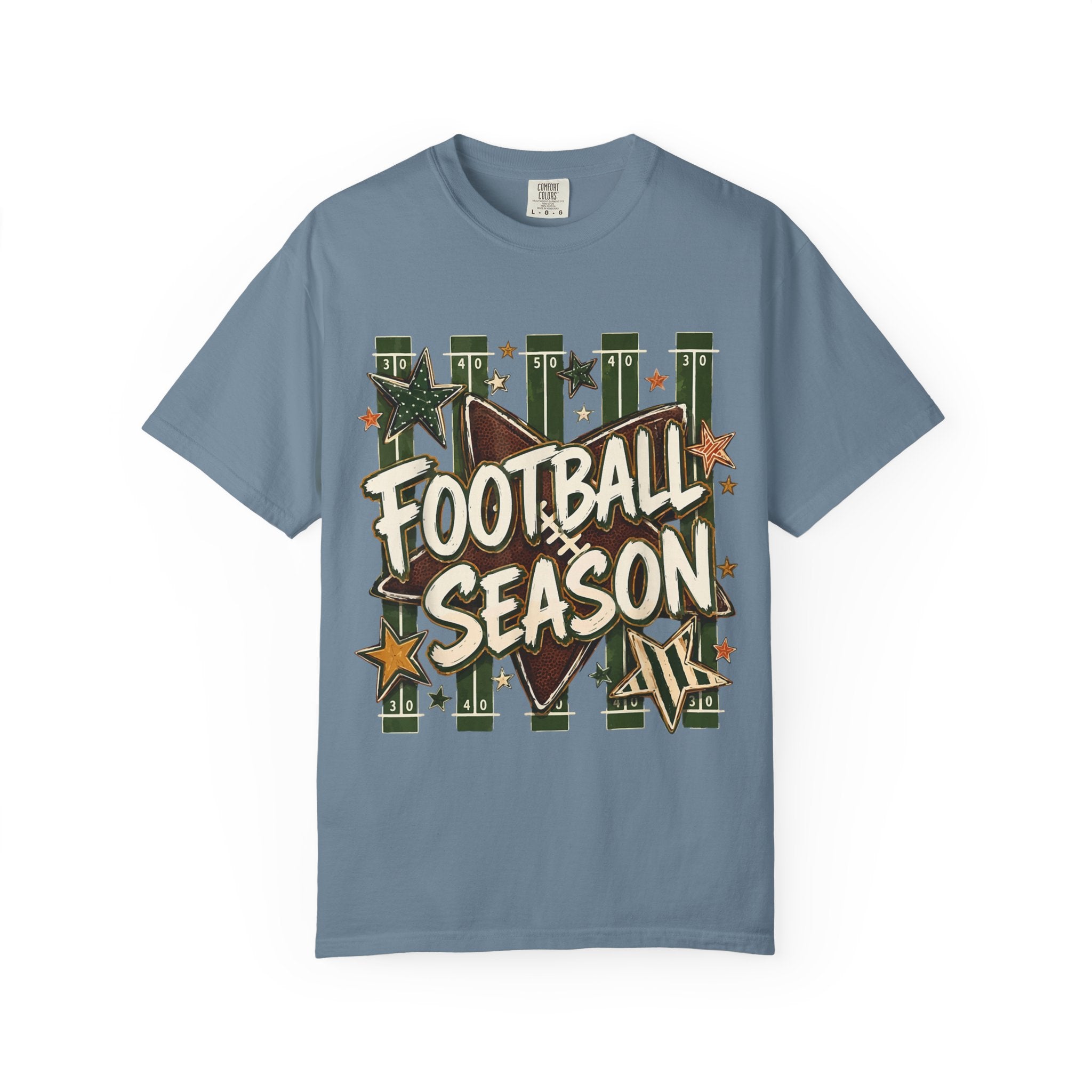 Football Season Tee - Comfort Colors