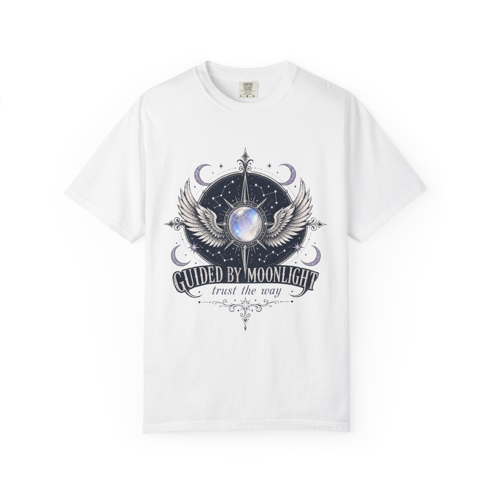 Guided by Moonlight Tee - Comfort Colors