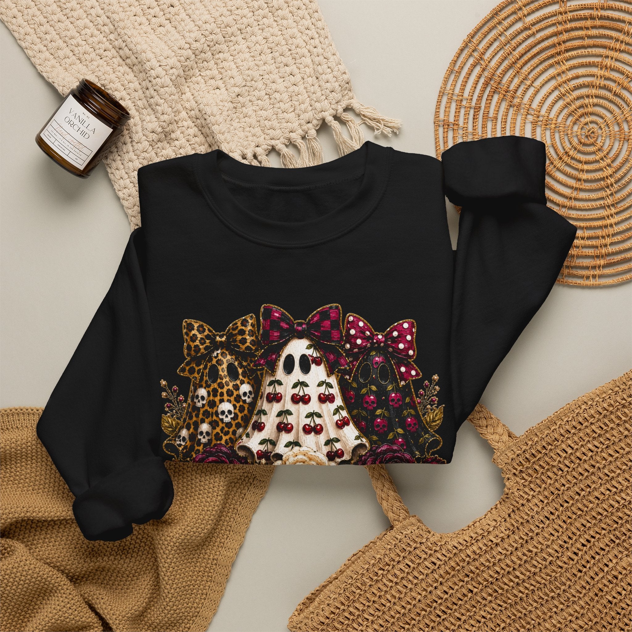 Cherry Ghosts Sweatshirt - Gildan
