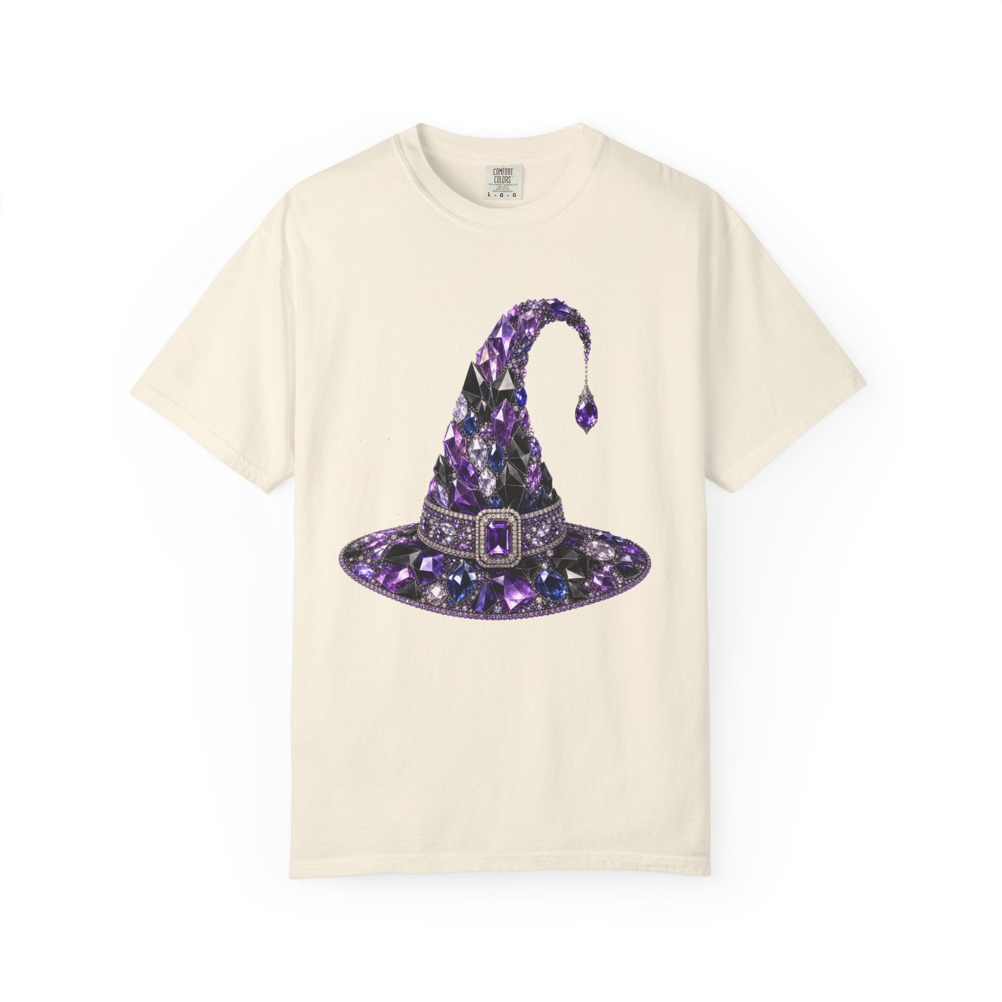 Jeweled Witches Hat Tee - Comfort Colors