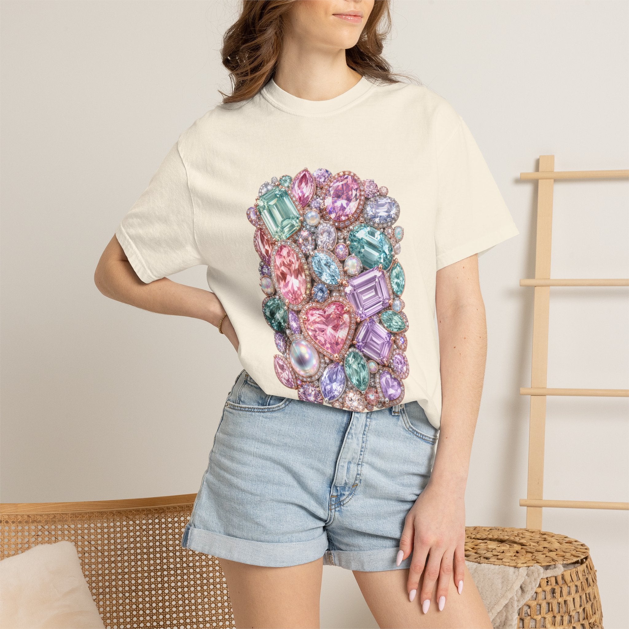 Halo Gemstone Tee - Comfort Colors