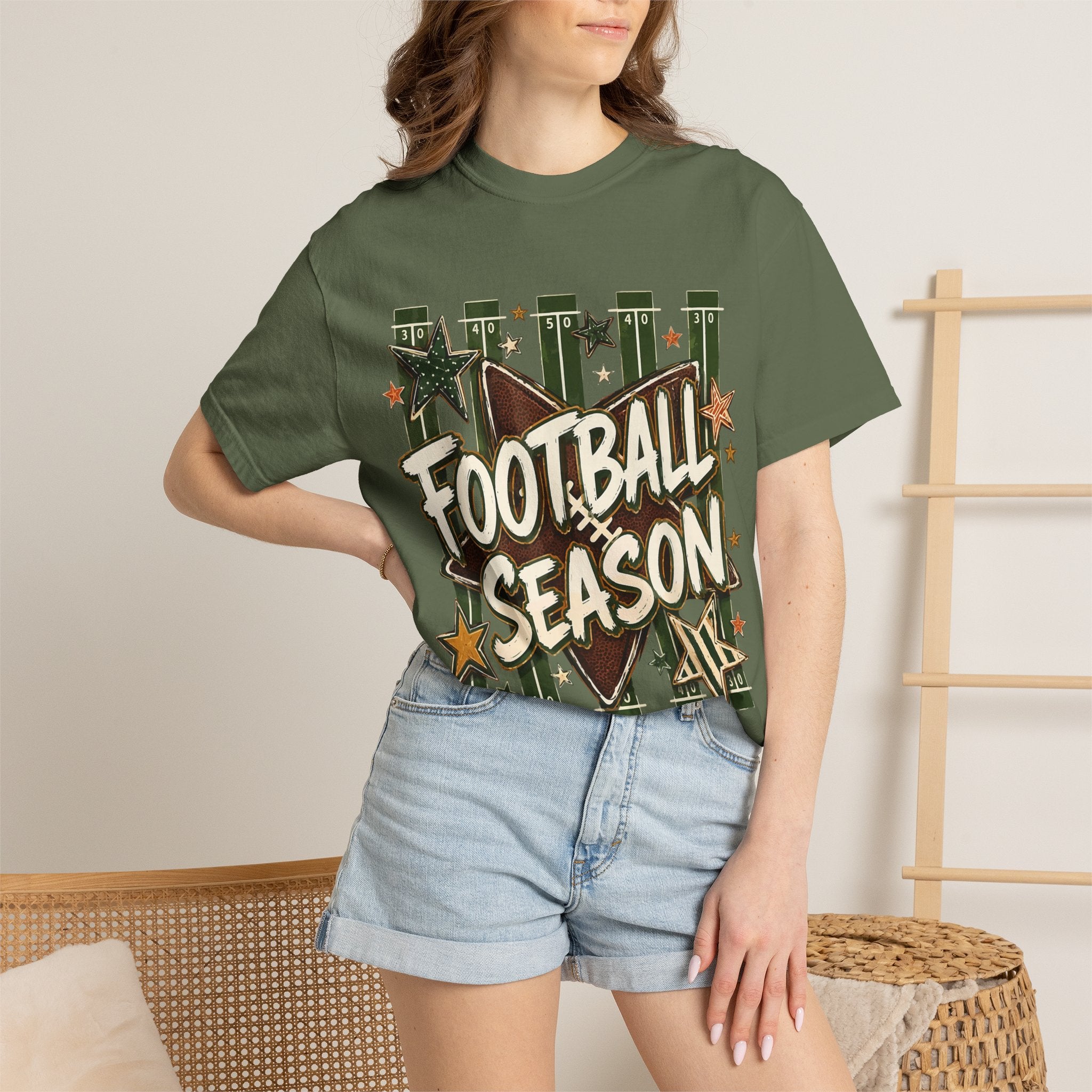 Football Season Tee - Comfort Colors