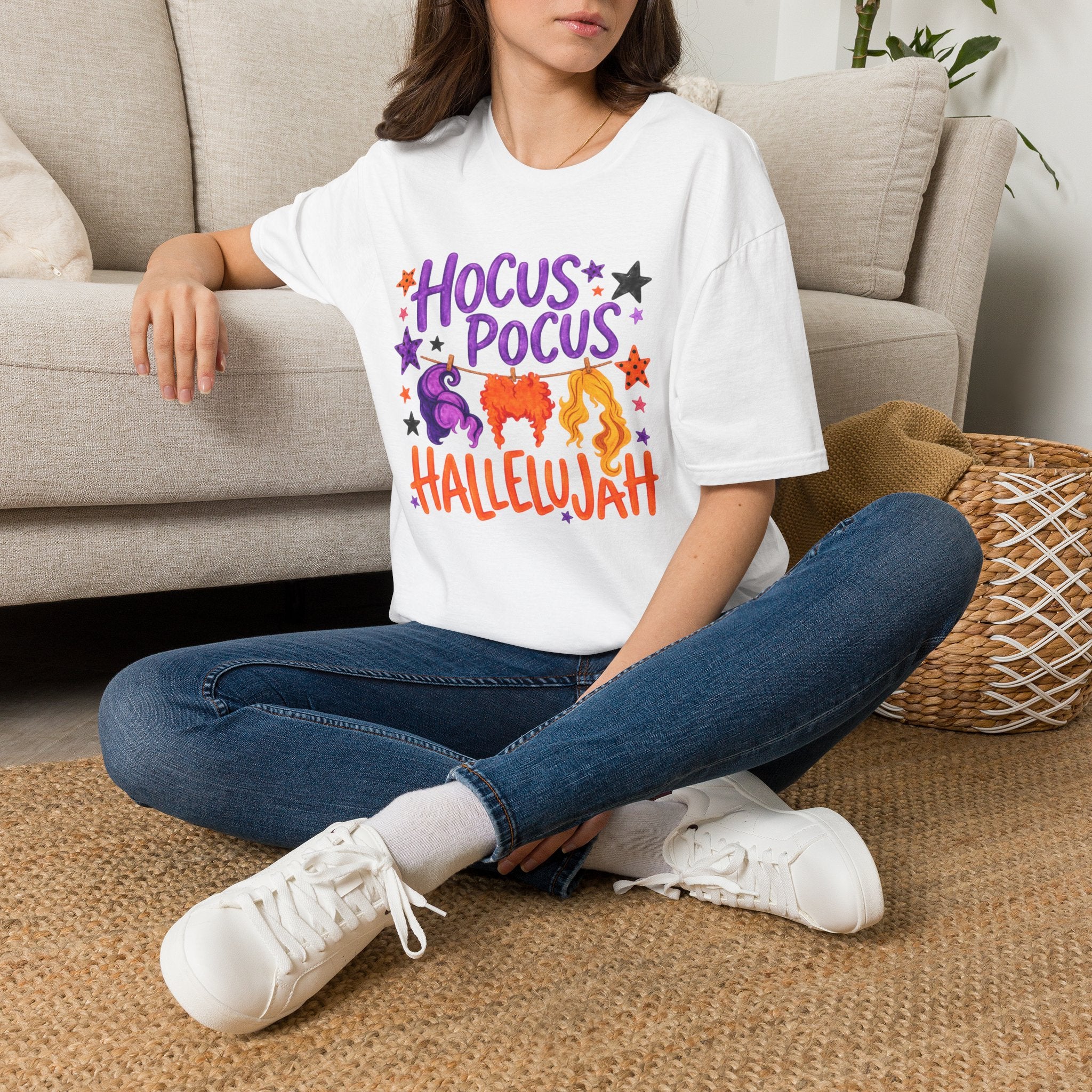 Hocus Pocus Halleluah Tee - Gildan