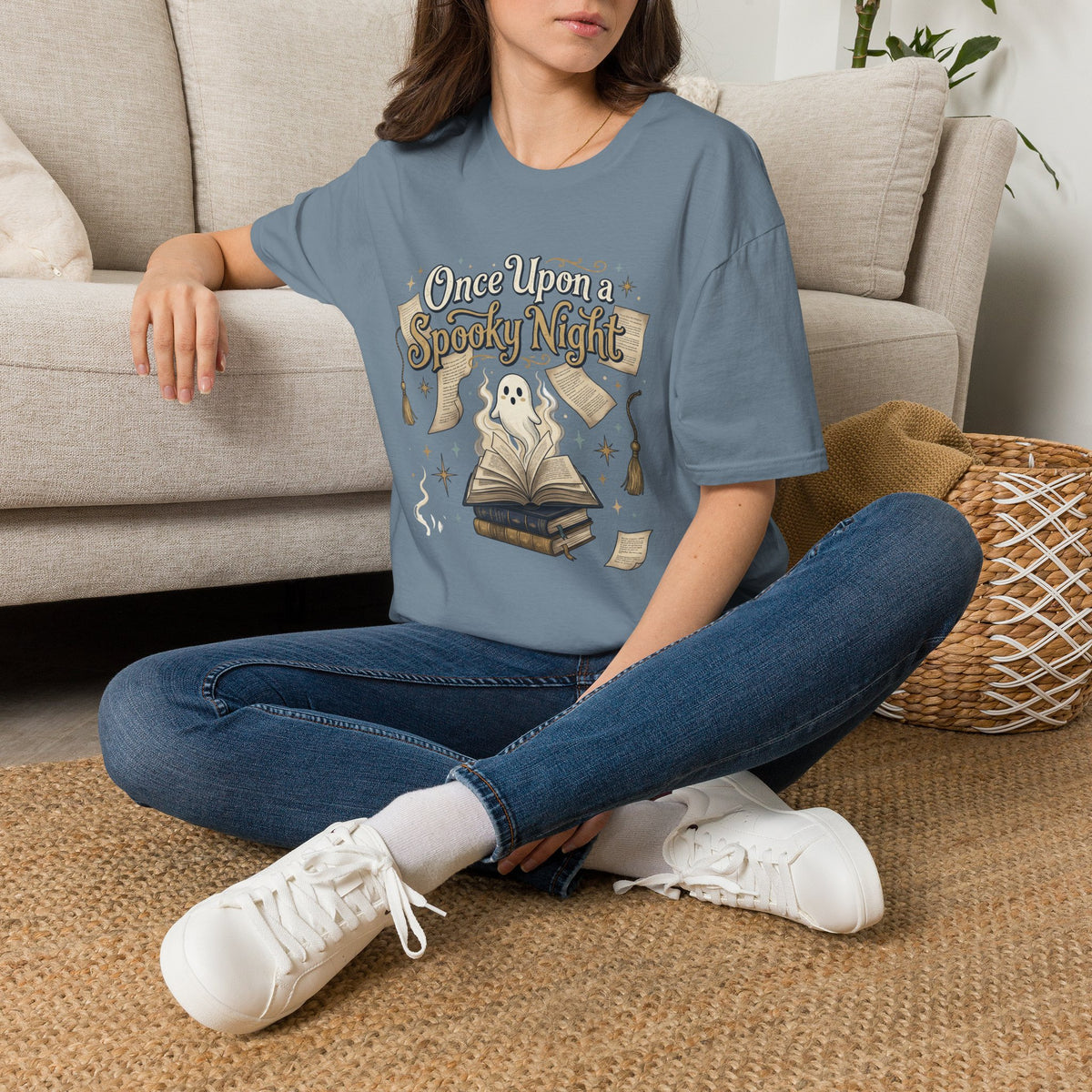 Once Upon a Spooky Night Tee - Gildan