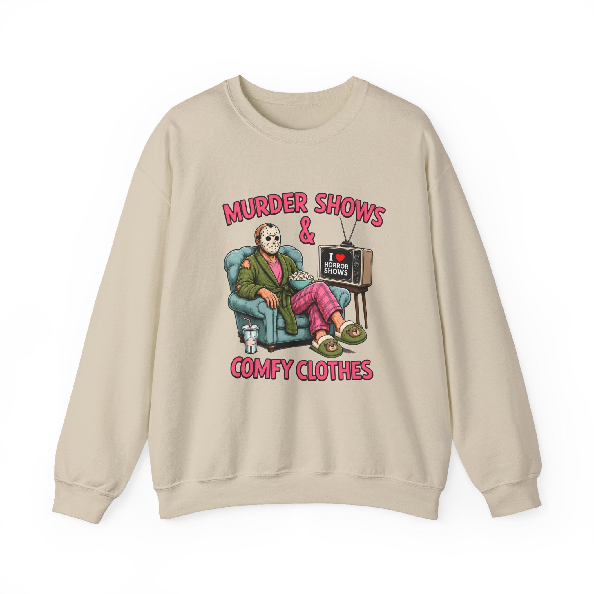 Murder Shows and Comfy Clothes Sweatshirt