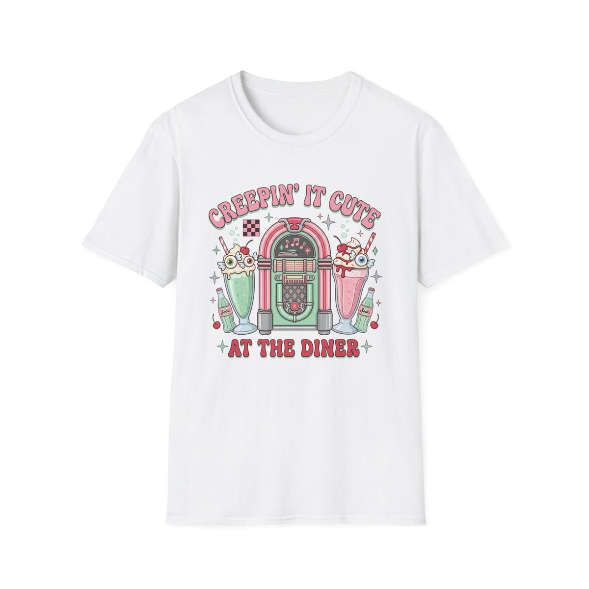 Creepin' It Cute Tee - Gildan