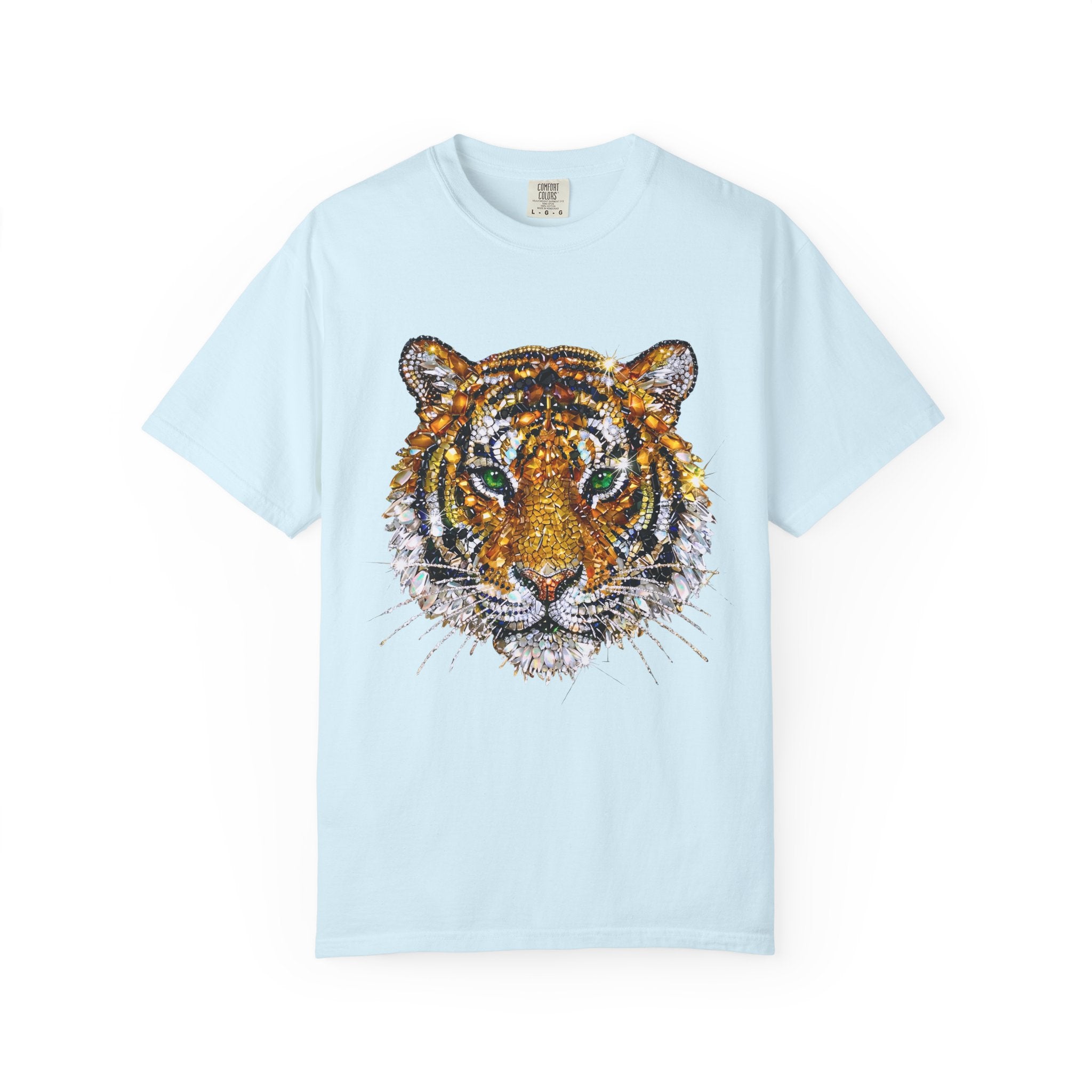 Jeweled Tiger Tee - Comfort Colors