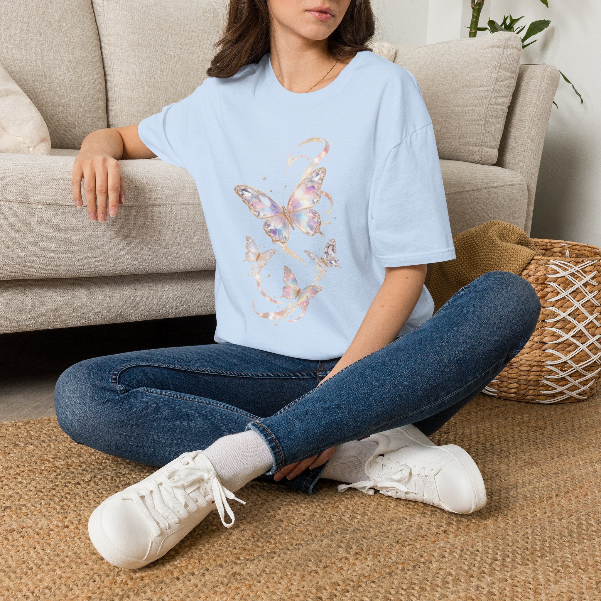 Halo Butterfly Tee - Gildan