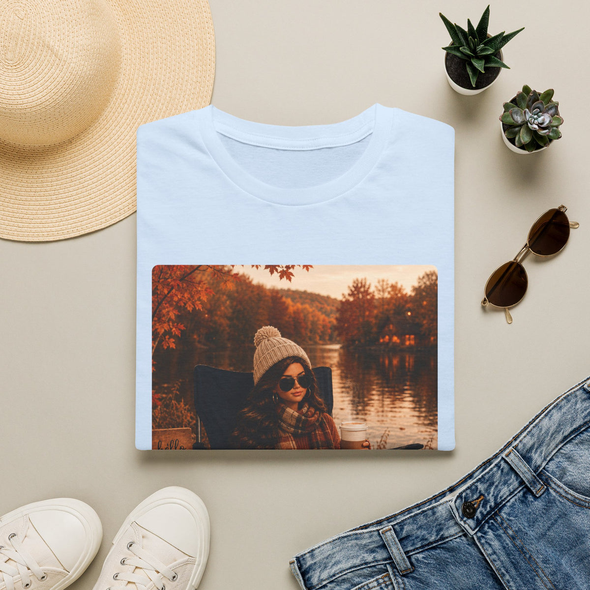 Mentally I'm Here Tee - Gildan