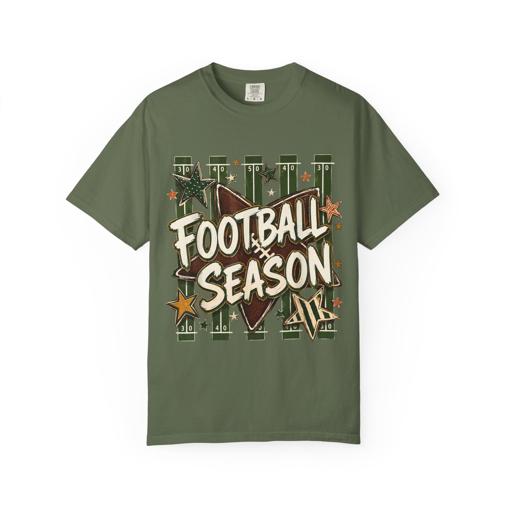 Football Season Tee - Comfort Colors