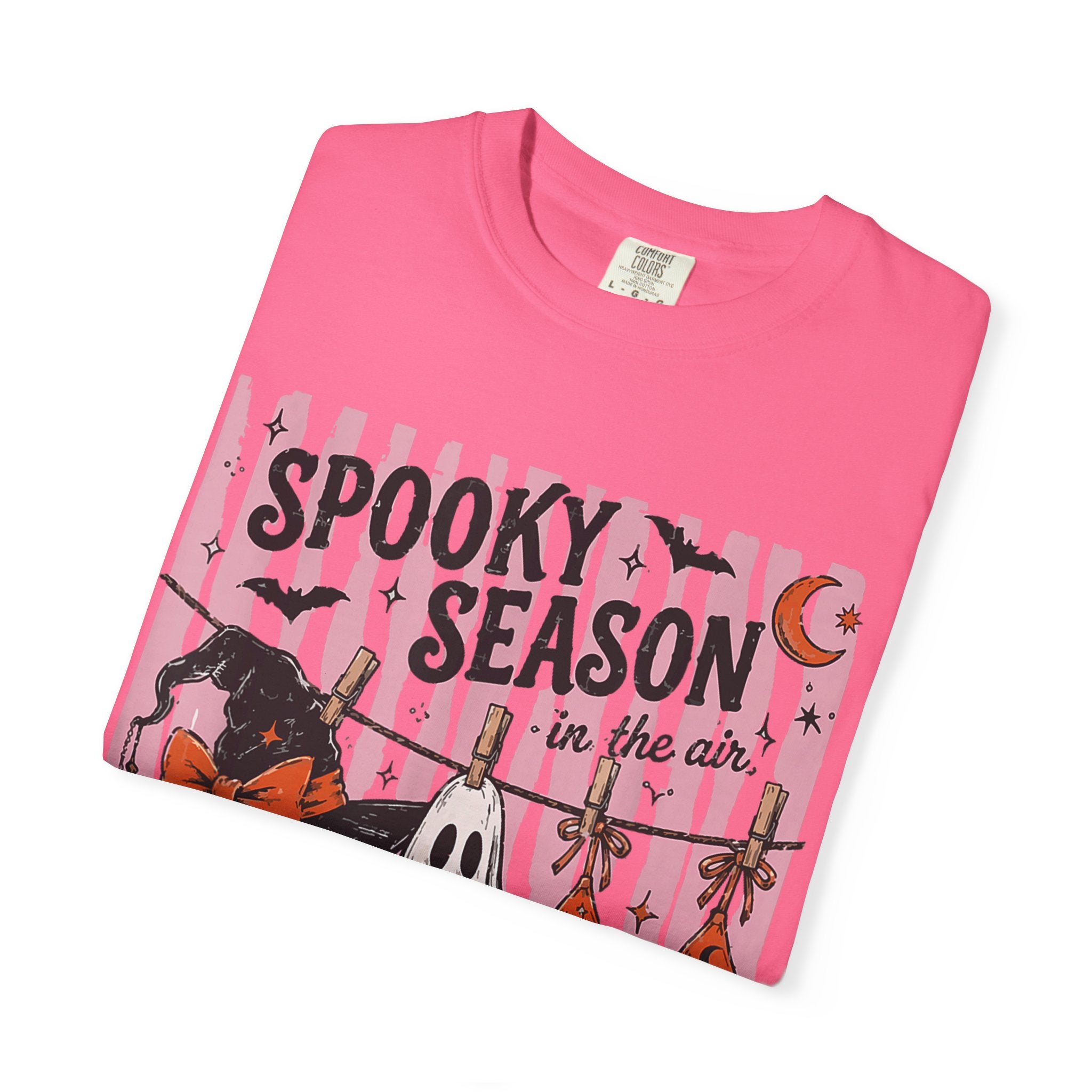 Spooky Season In The Air Tee - Comfort Colors