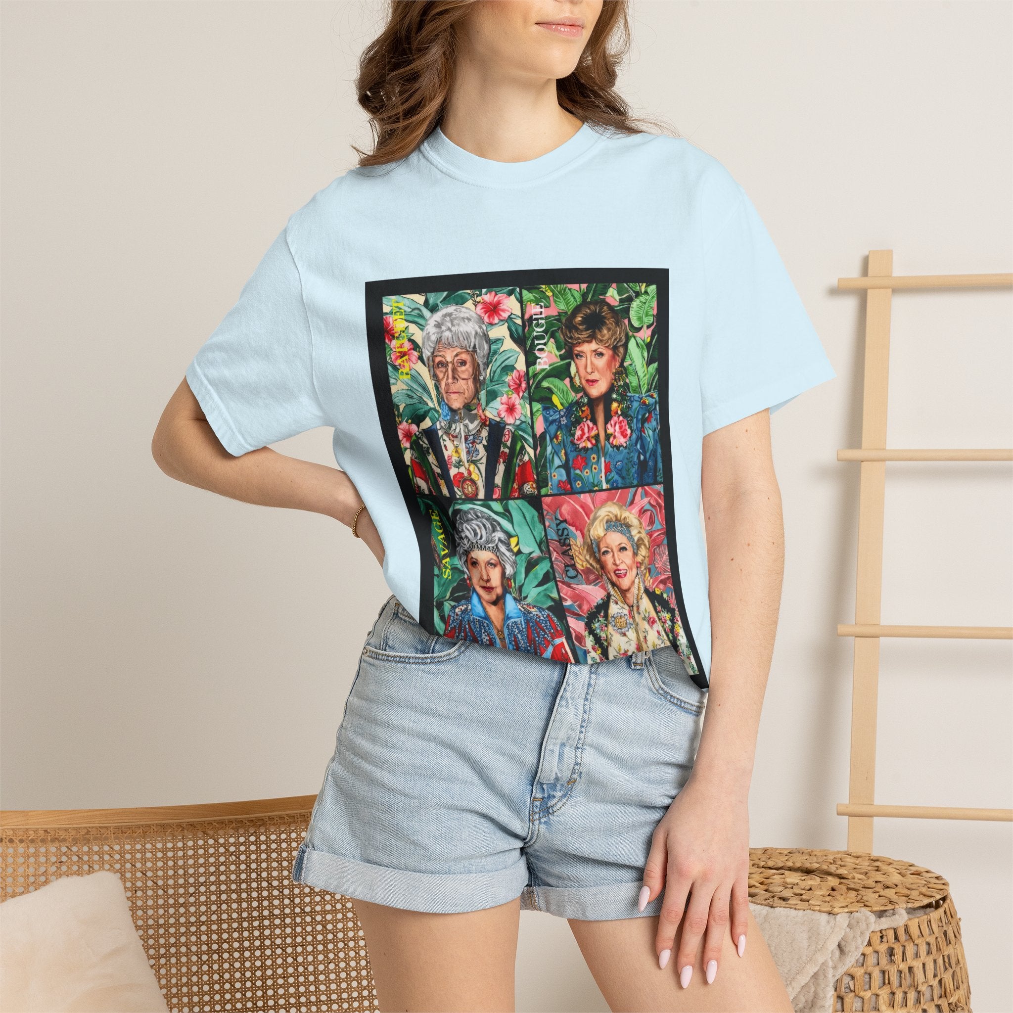Golden Baddies Tee- Comfort Colors