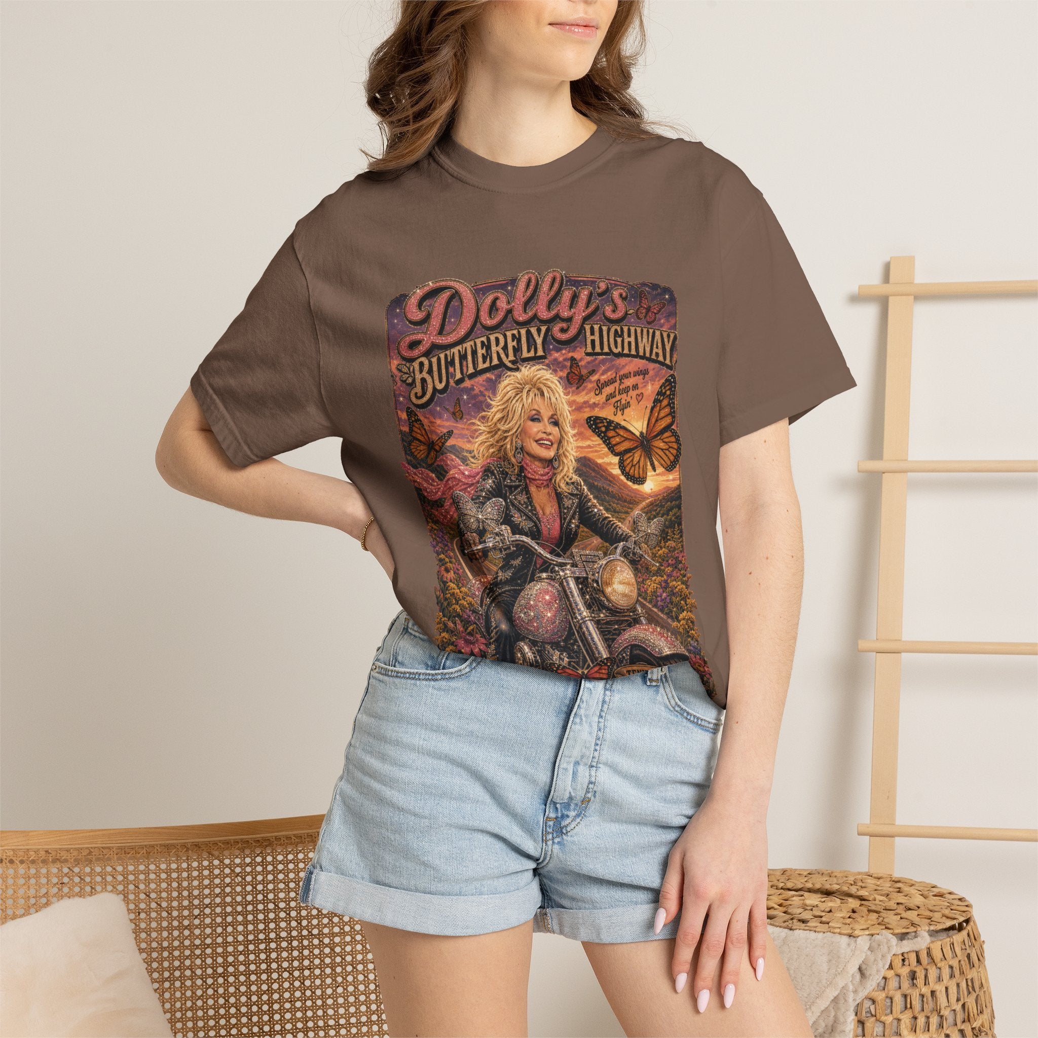 Dolly's Butterfly Highway Tee
