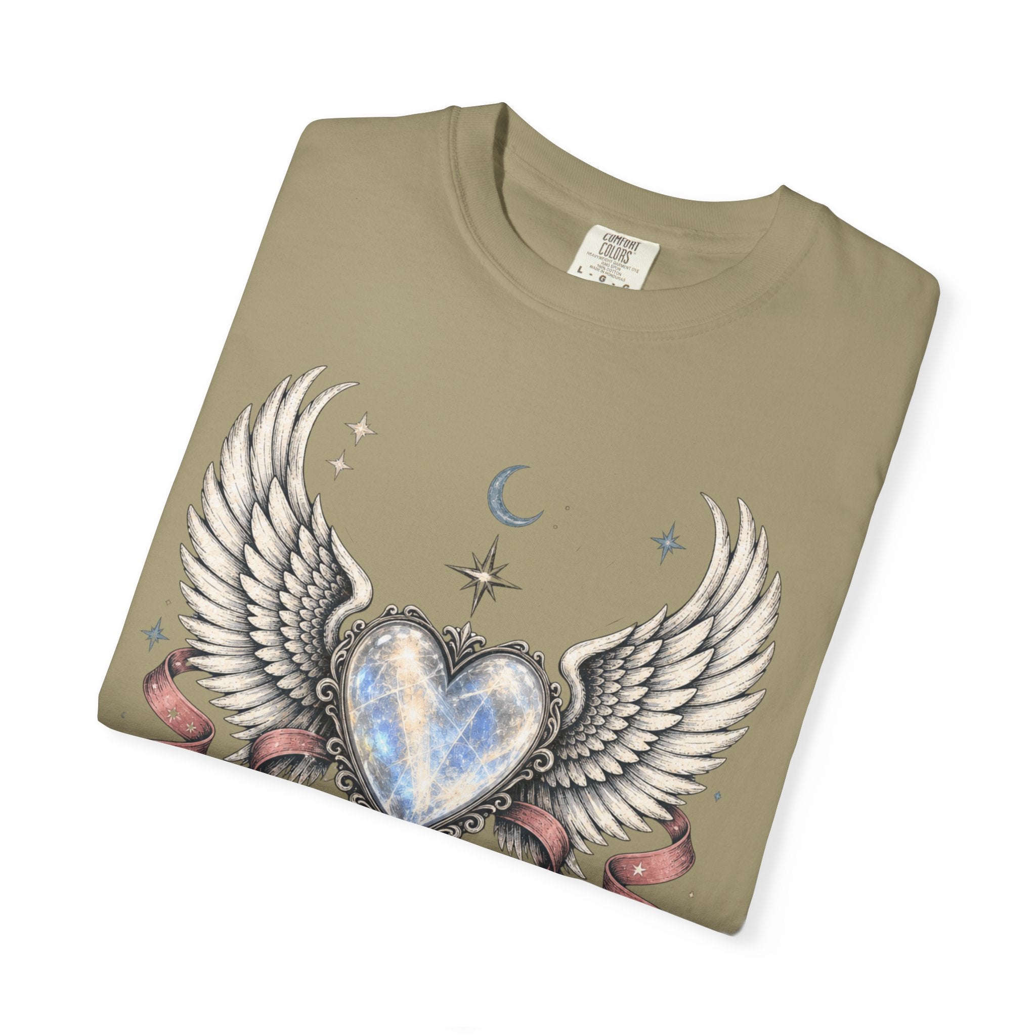 Soft Heart Strong Wings Tee - Comfort Colors
