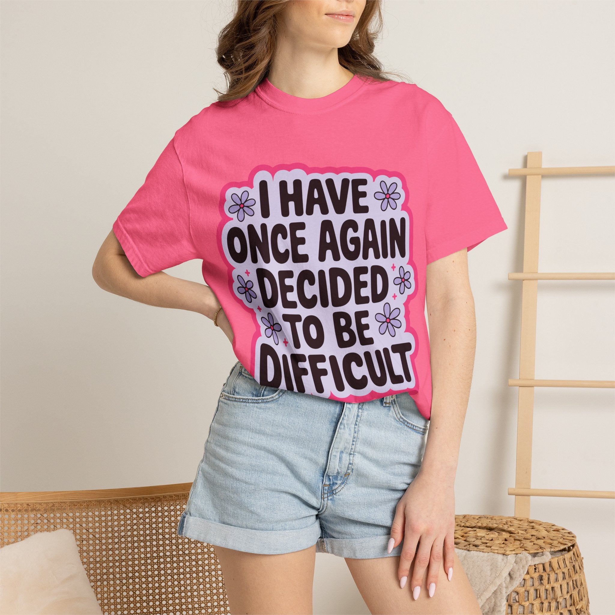 I Have Decided Once Again Tee - Comfort Colors