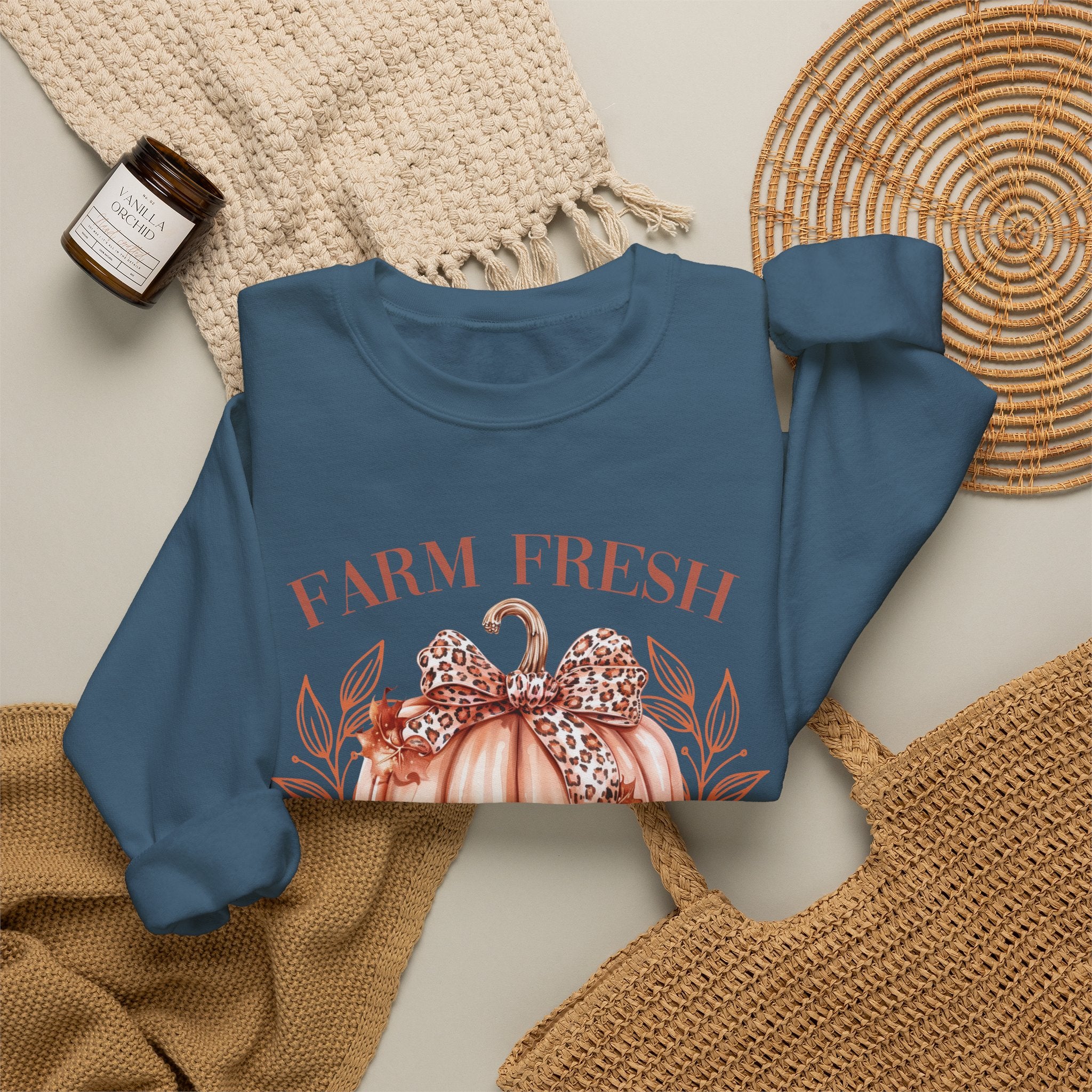 Farm Fresh Pumpkins Sweatshirt - Gildan