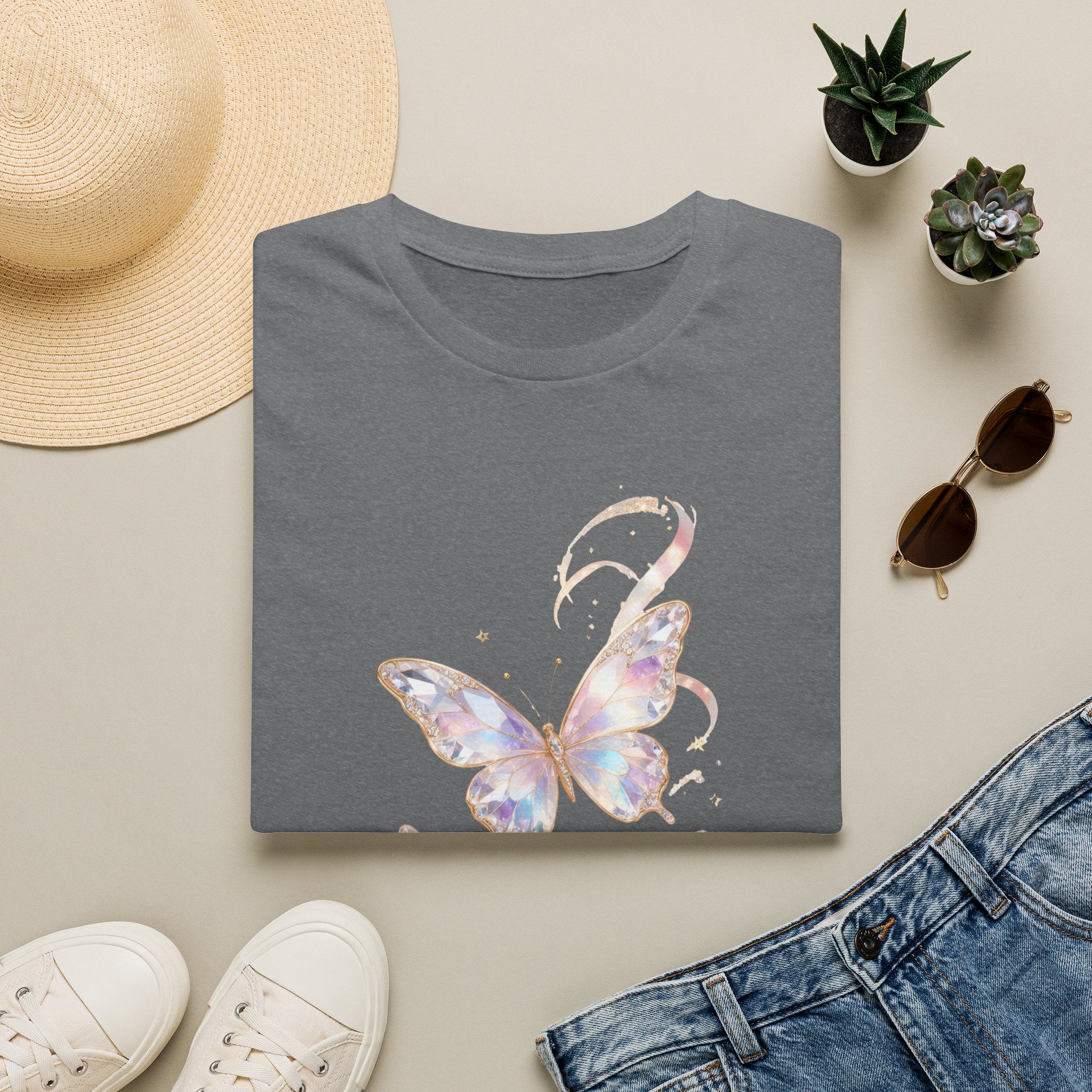 Halo Butterfly Tee - Gildan