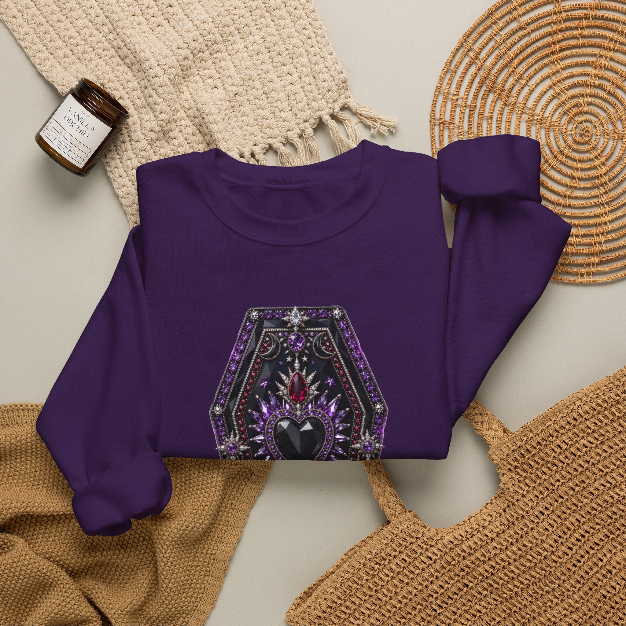 The Jeweled Crypt Sweatshirt - Gildan