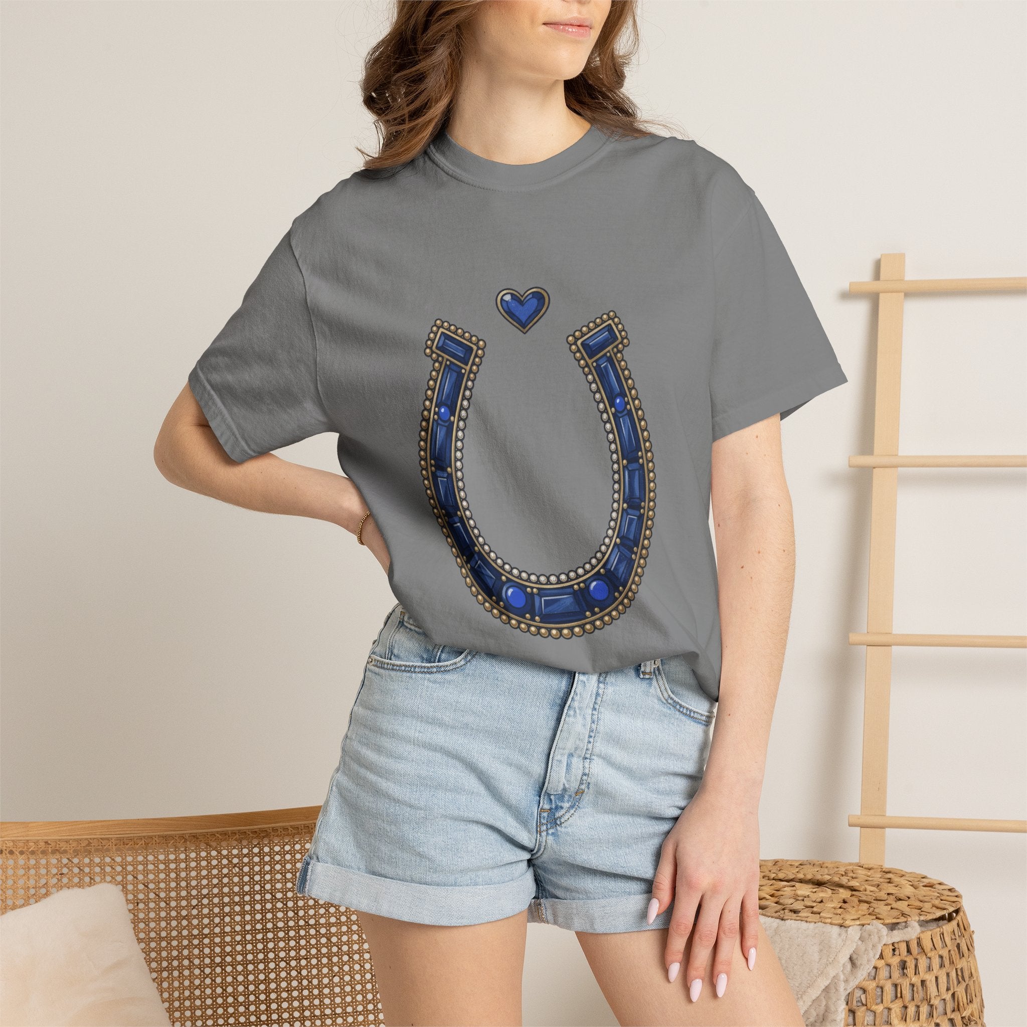 The Sapphire Horseshoe - Comfort Colors