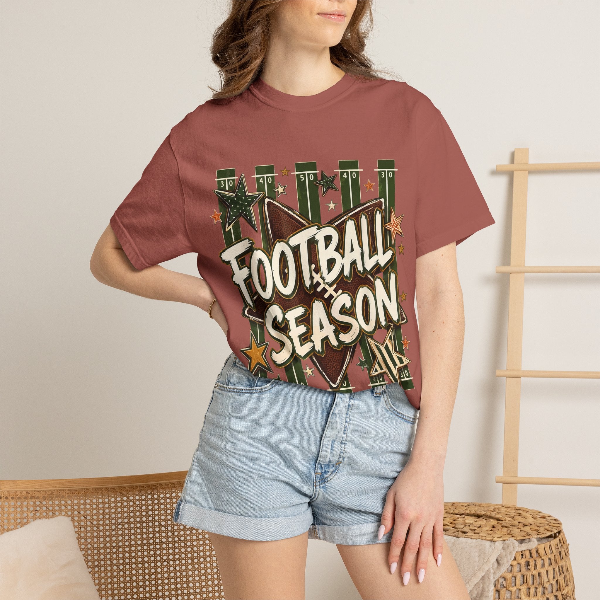 Football Season Tee - Comfort Colors