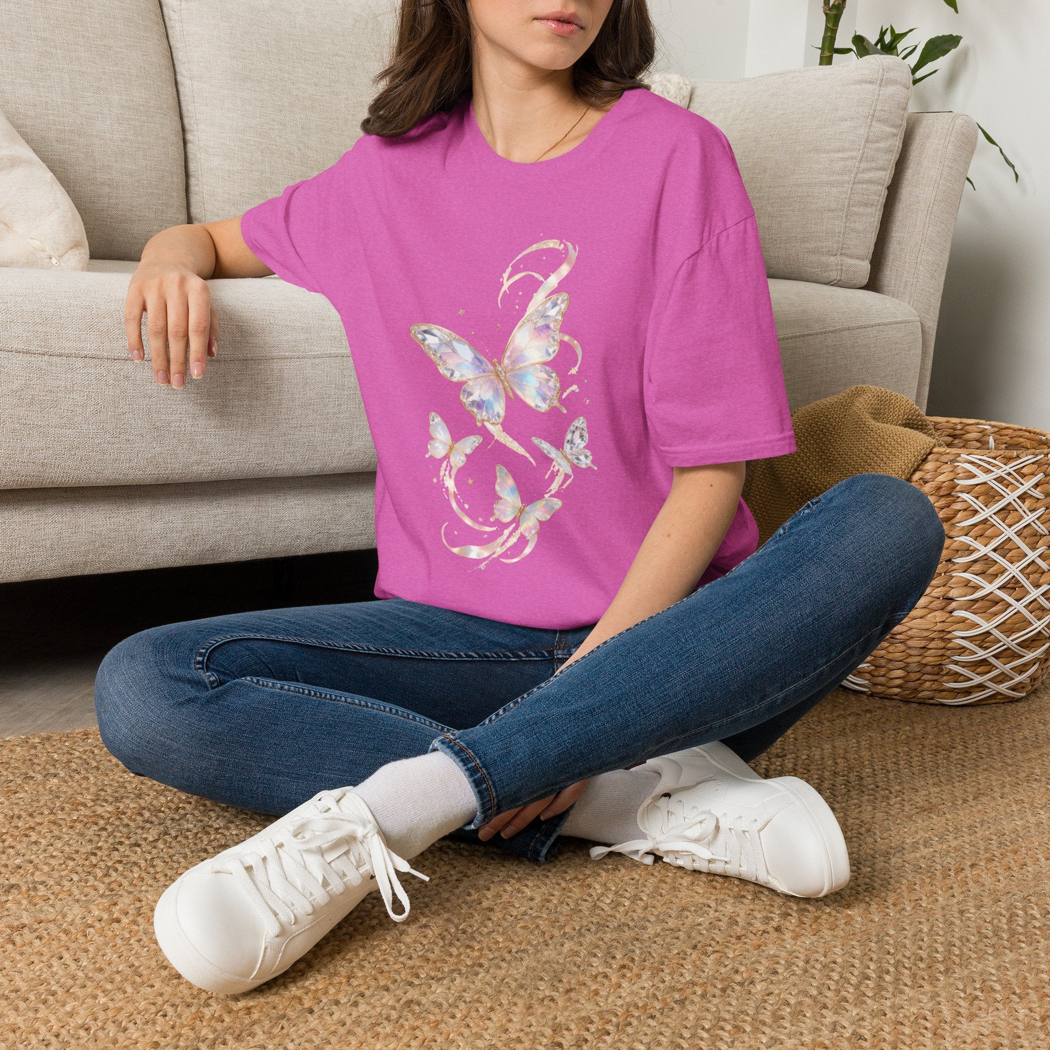 Halo Butterfly Tee - Gildan